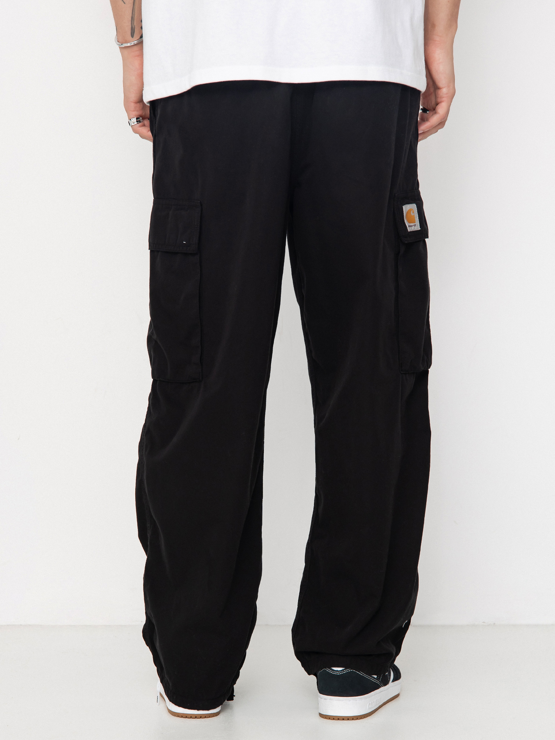 Pantaloni Carhartt WIP Kade Cargo (black/garment dyed)