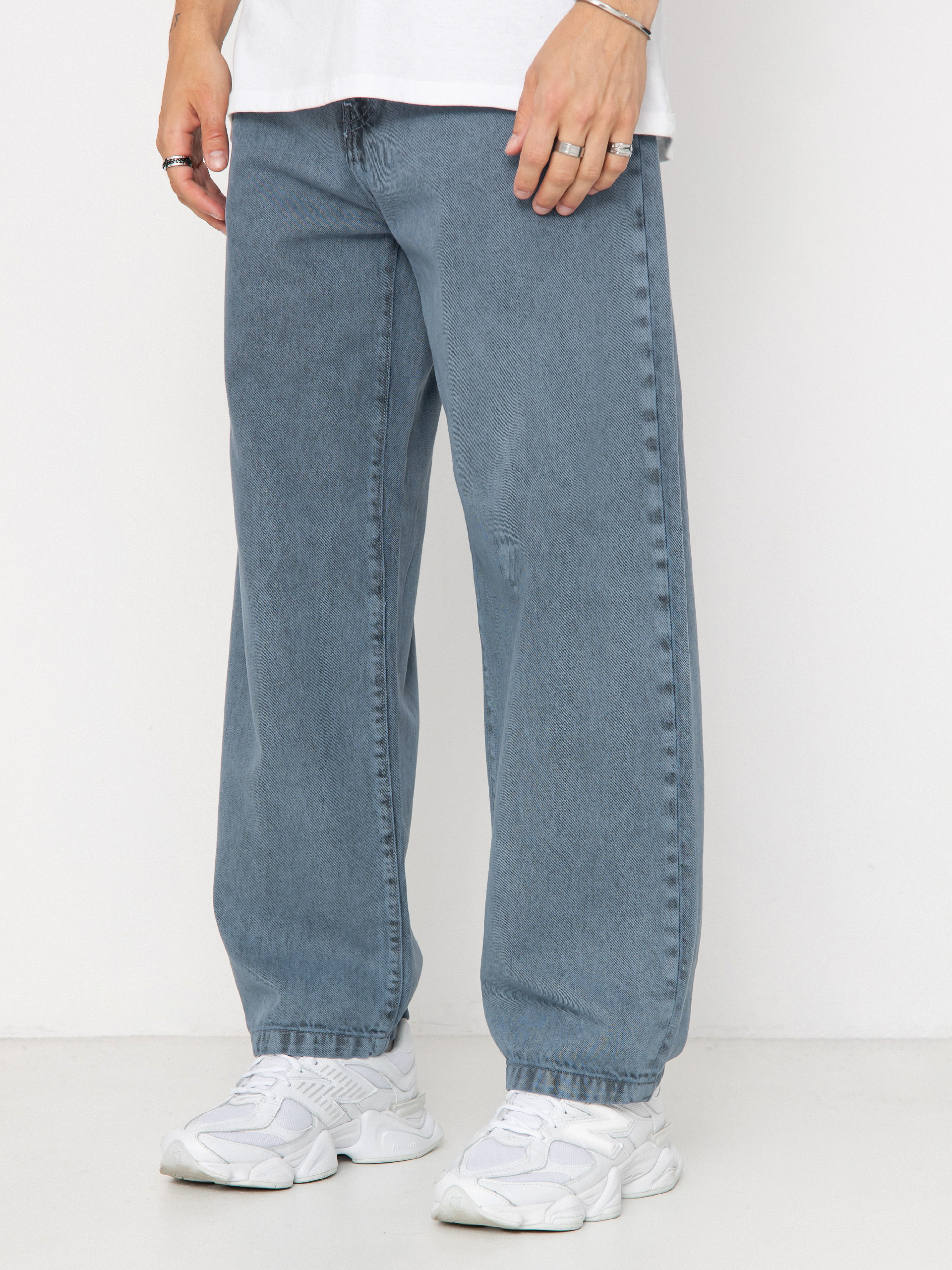 Pantaloni Carhartt WIP Landon (black/blue fog/garment dyed)