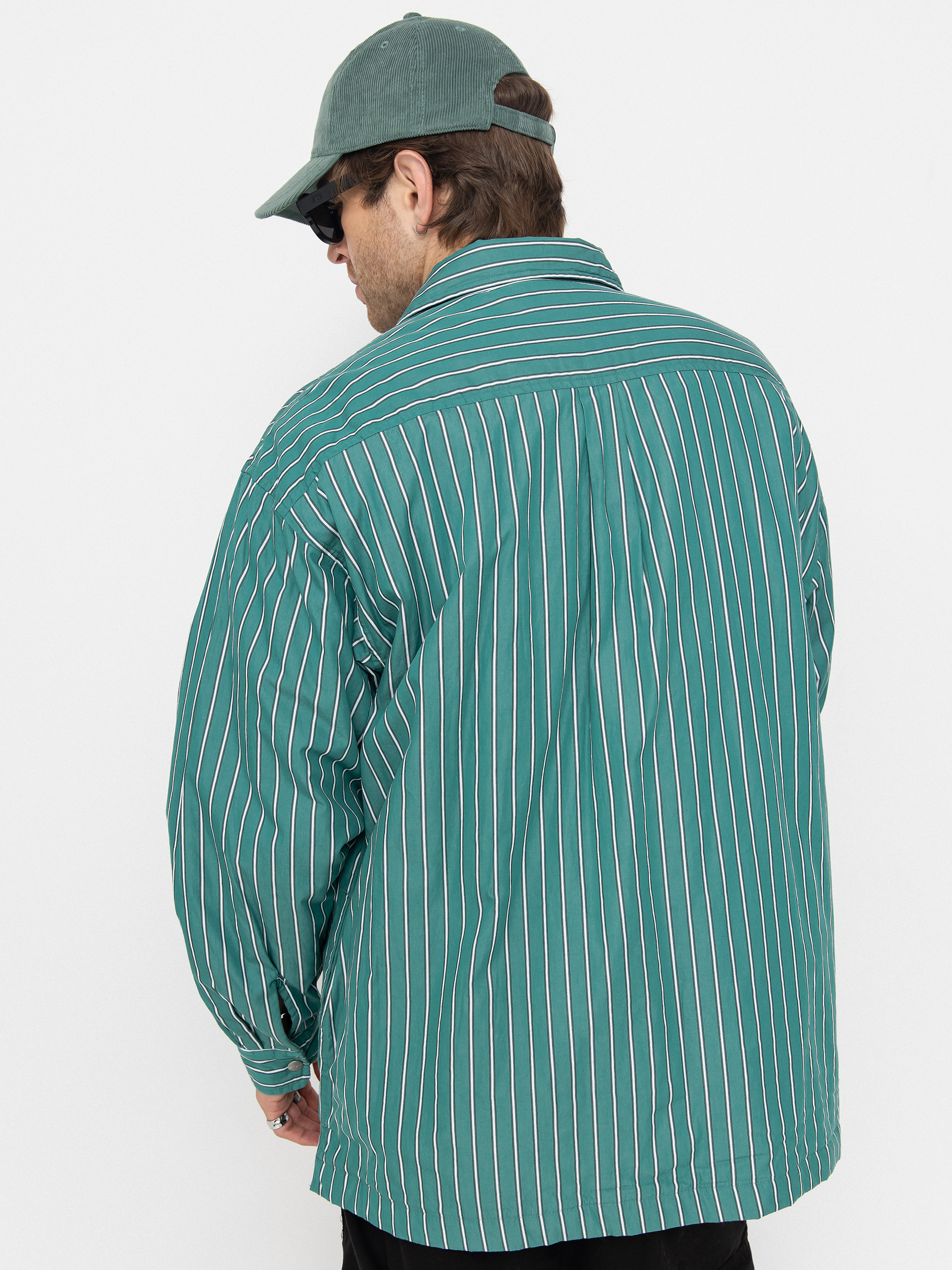 Geacă Carhartt WIP Grimsby (grimsby stripe/saguaro)