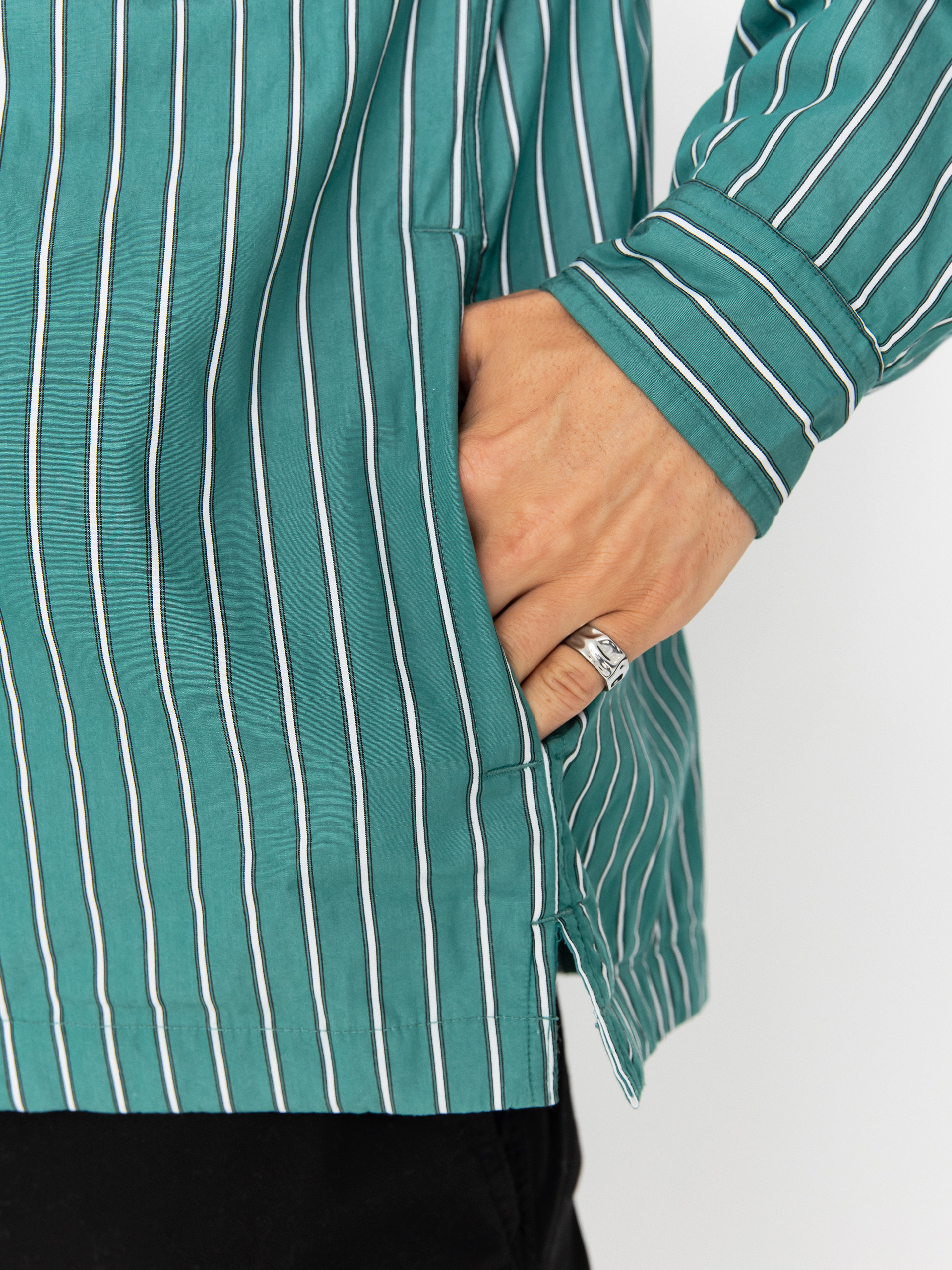 Geacă Carhartt WIP Grimsby (grimsby stripe/saguaro)