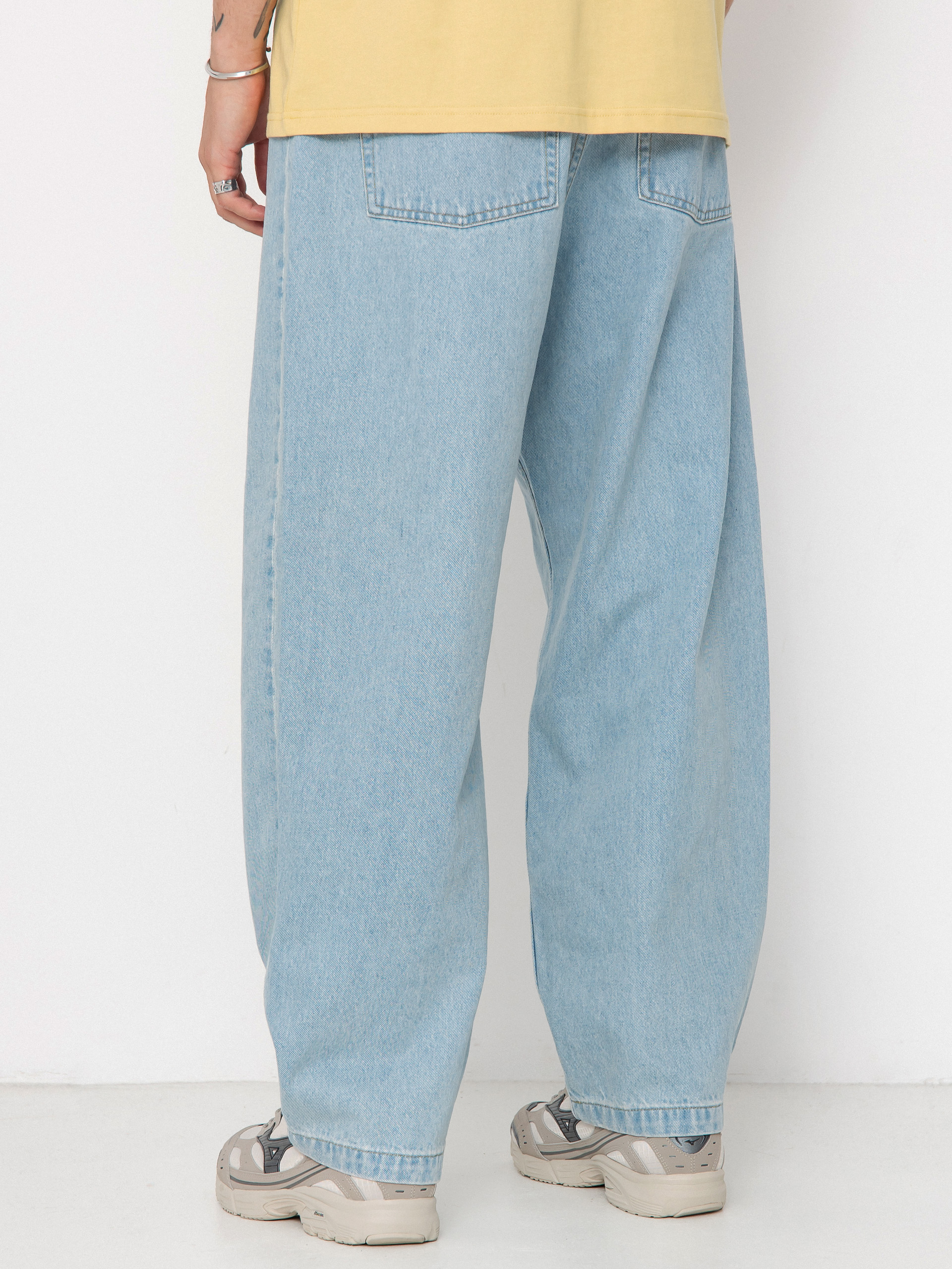 Pantaloni Carhartt WIP Brandon (blue/heavy stone bleached)