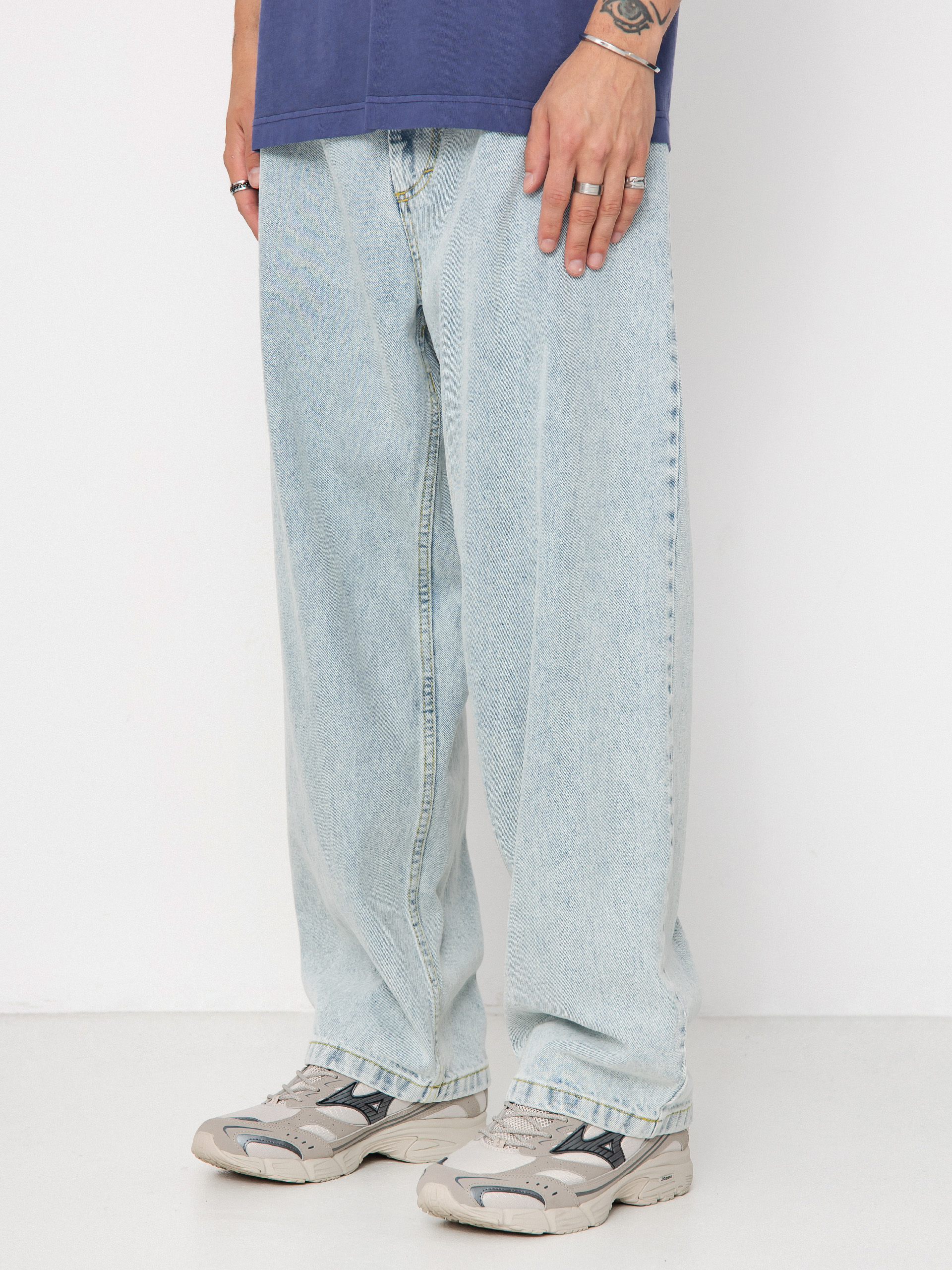 Pantaloni Polar Skate Big Boy OG Logo (light blue)