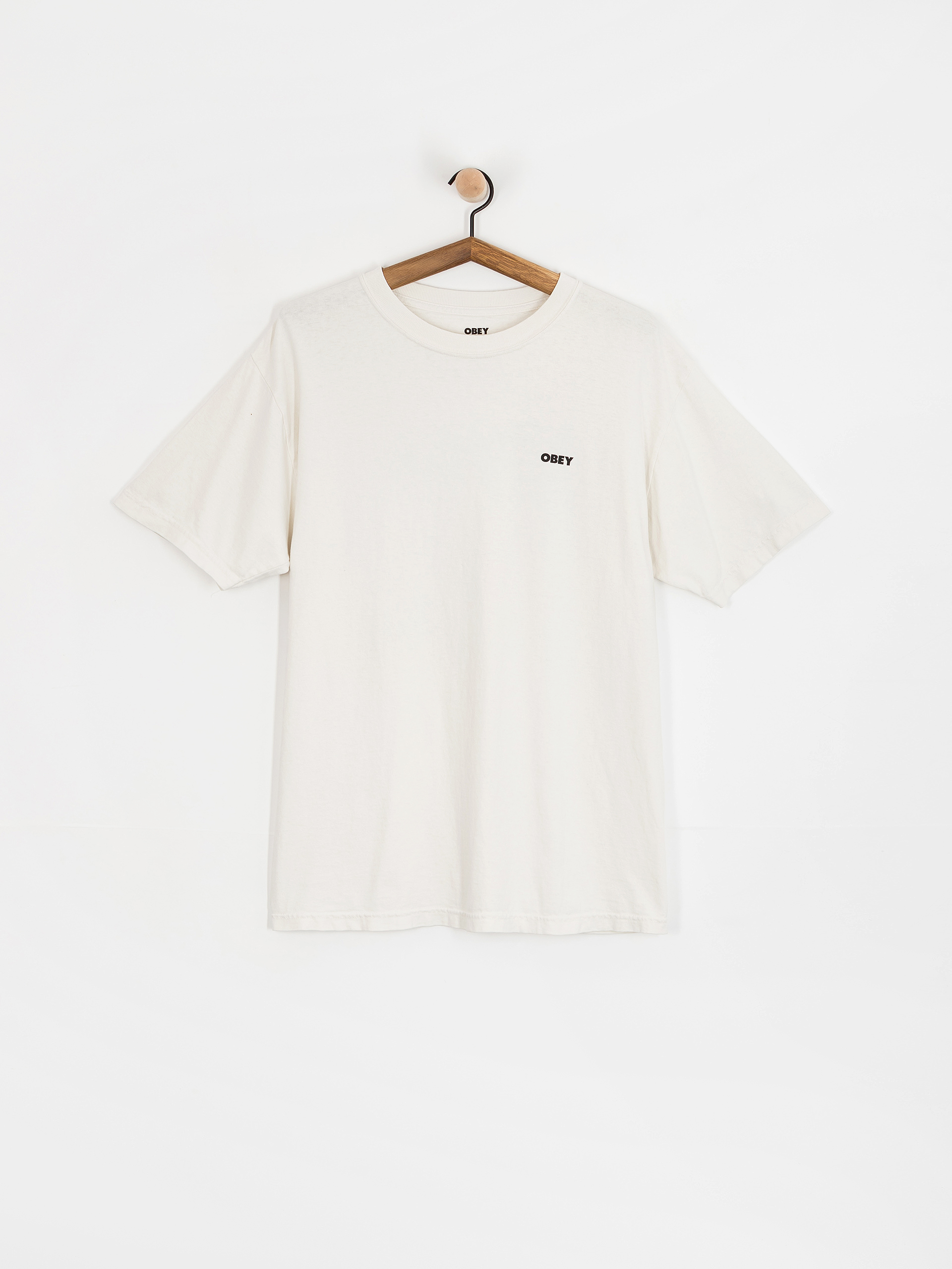 Tricou OBEY Obey Bold Icon Face (pigment chalk)