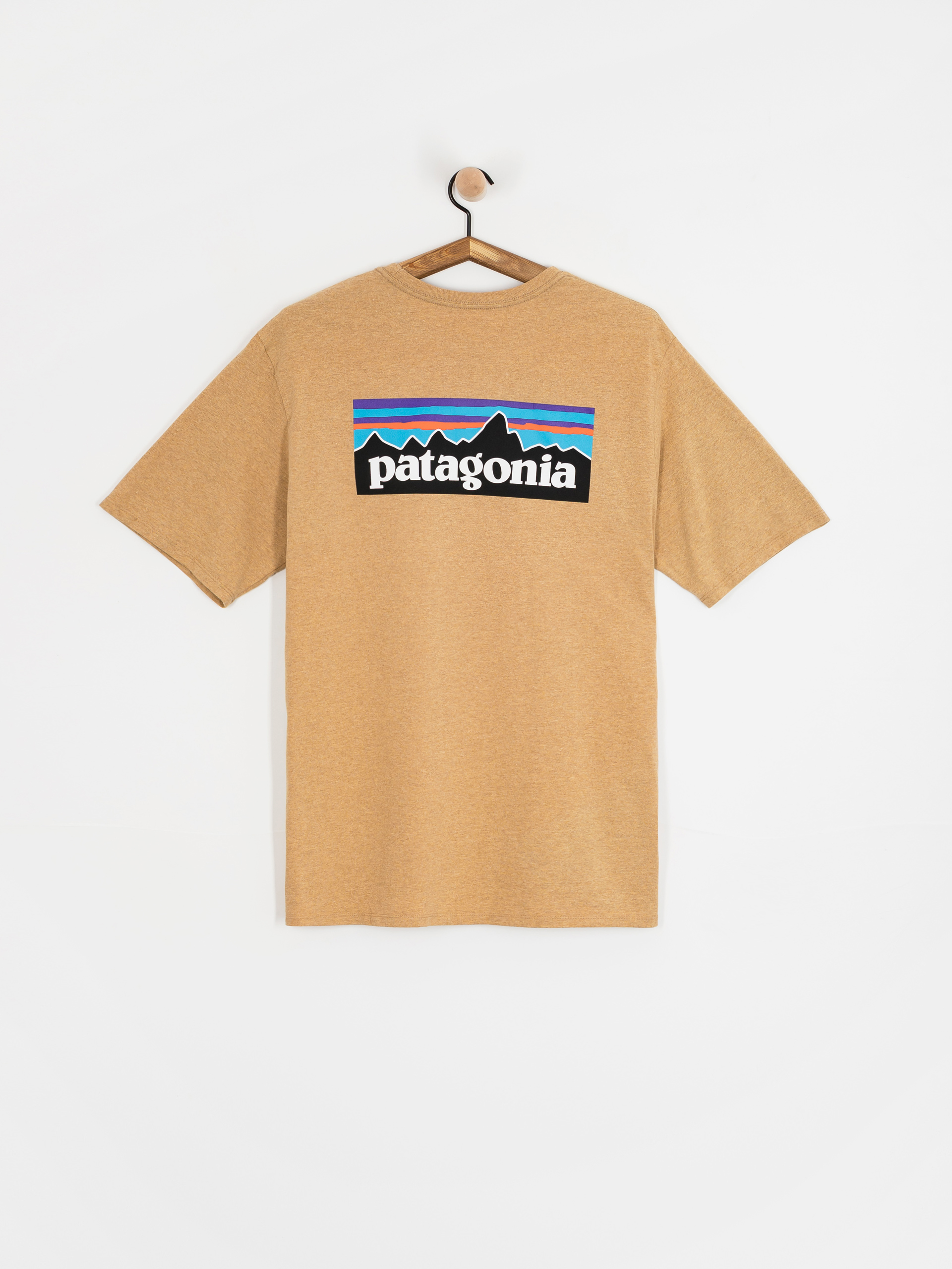 Tricou Patagonia P 6 Logo Responsibili (talon gold)