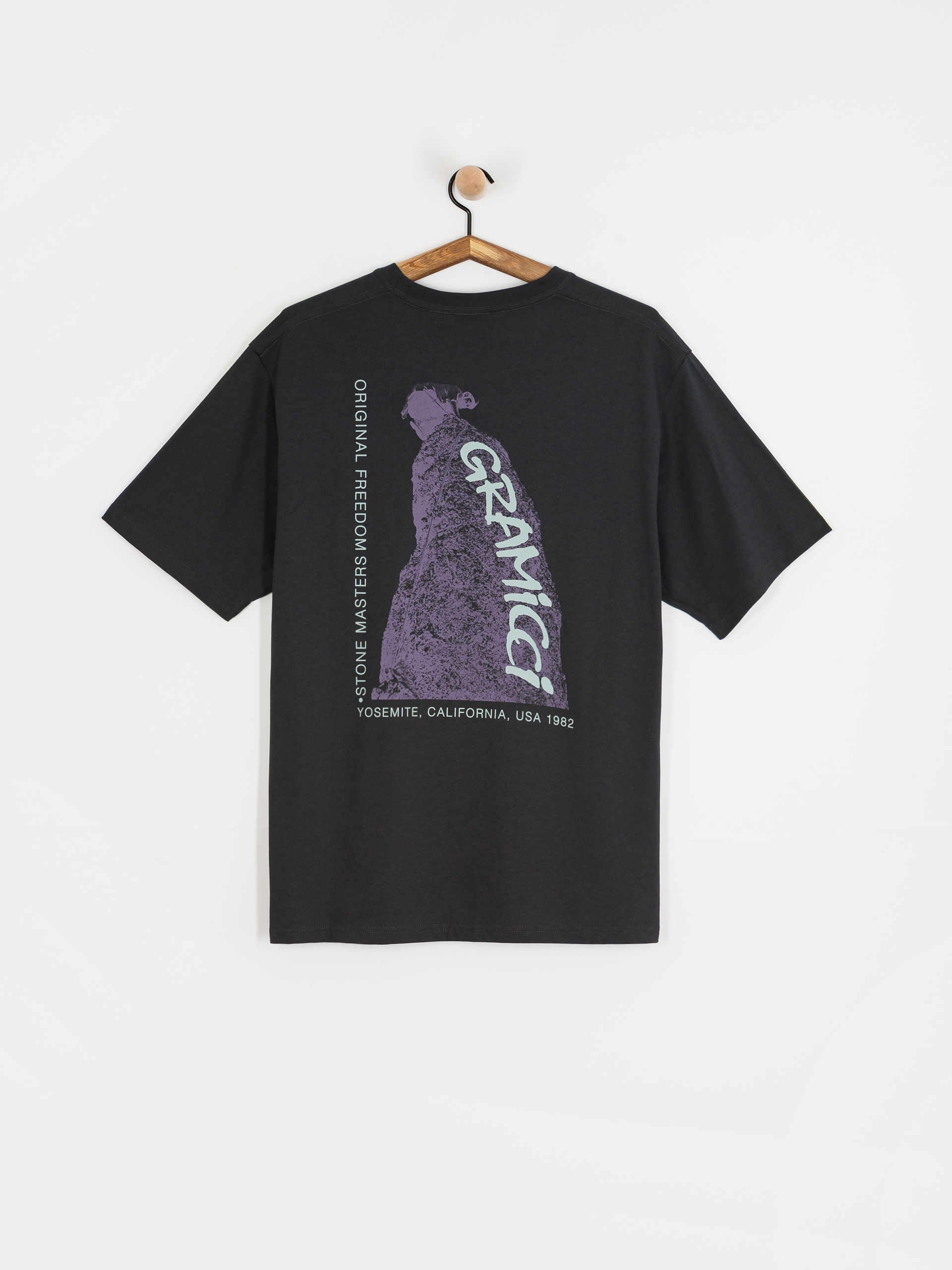 Tricou Gramicci Stonemasters (vintage black)