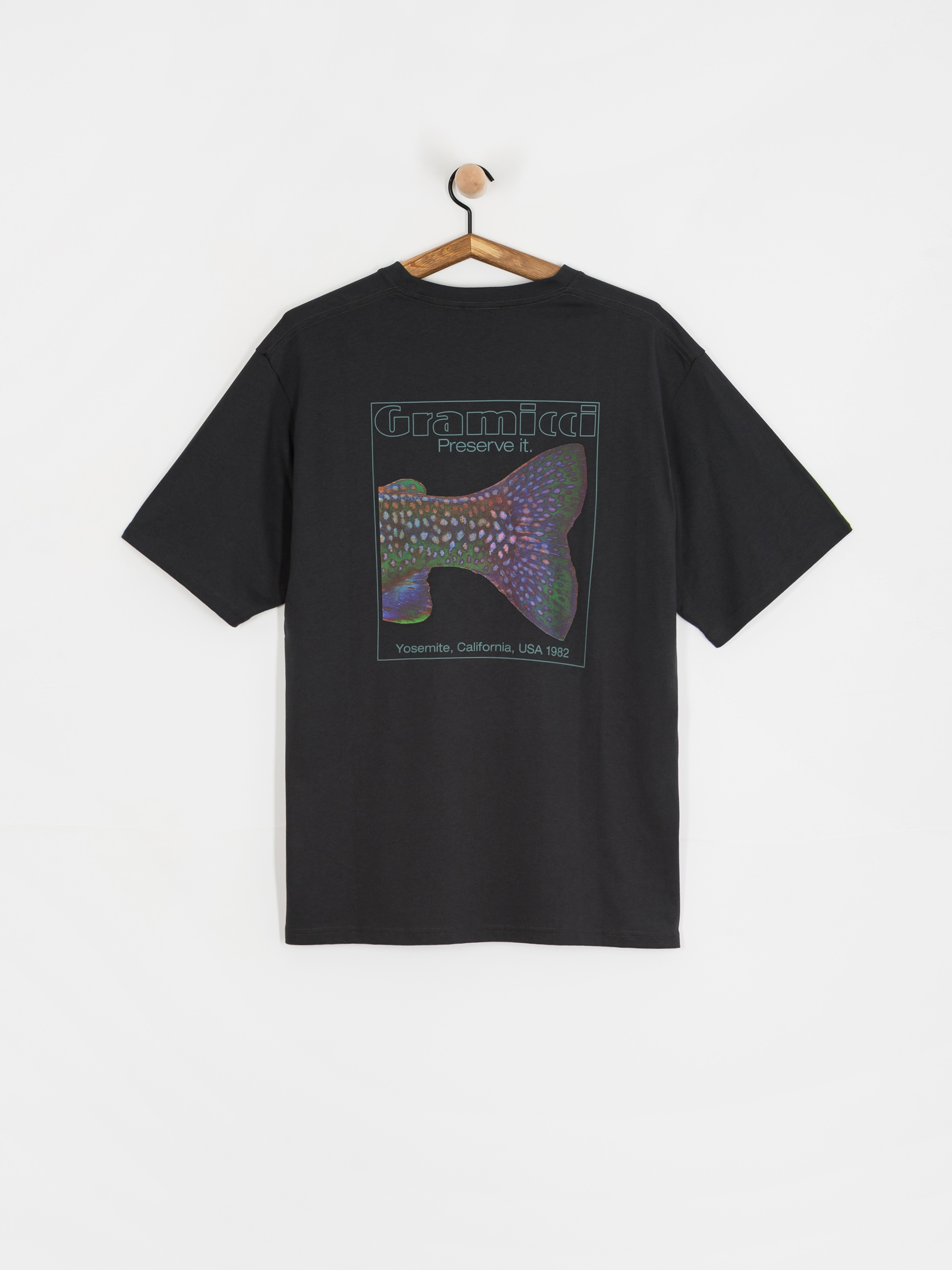 Tricou Gramicci Trouttail (vintage black)