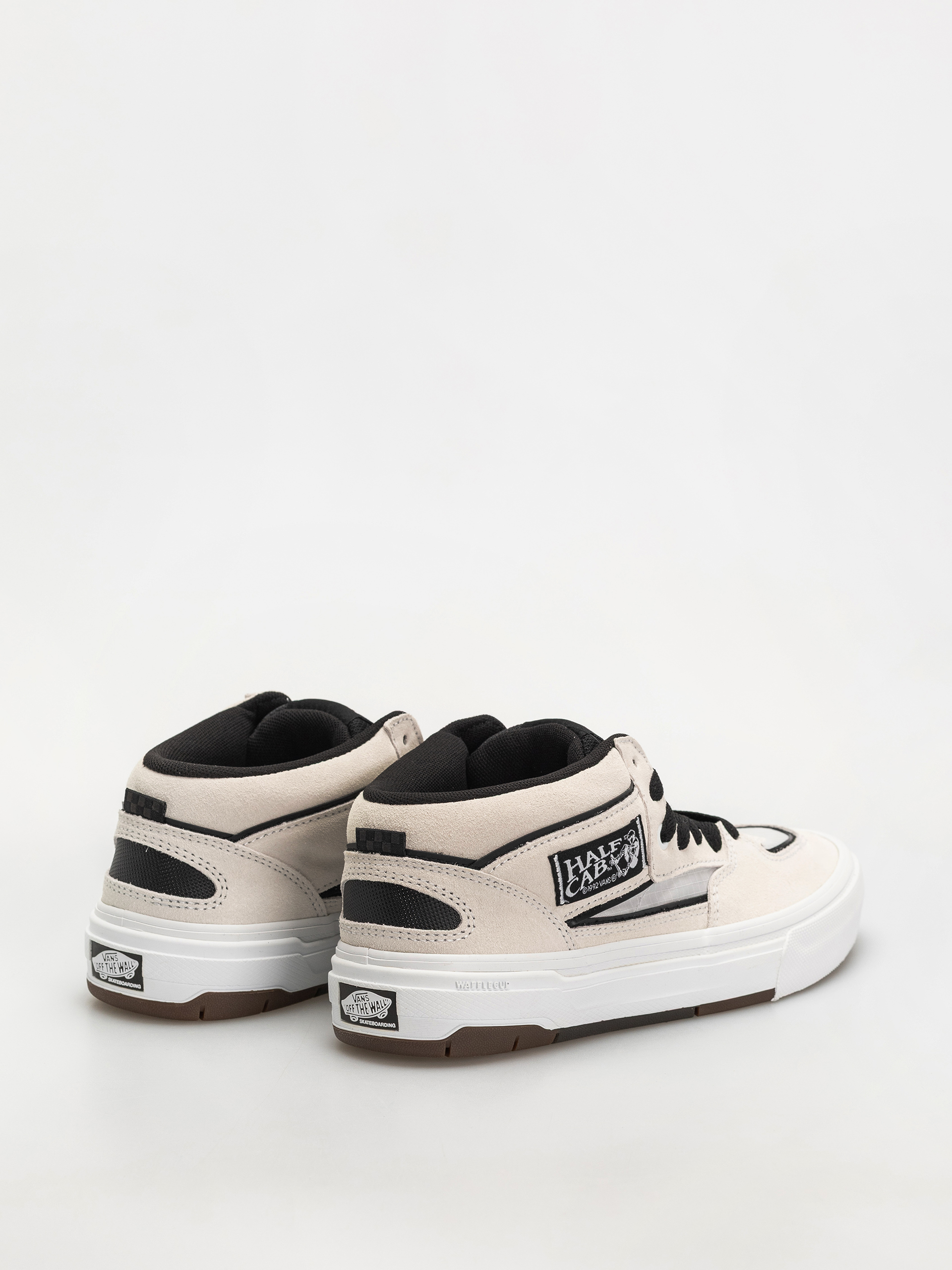 Pantofi Vans Skate Half Cab Wafflecup (white/black)
