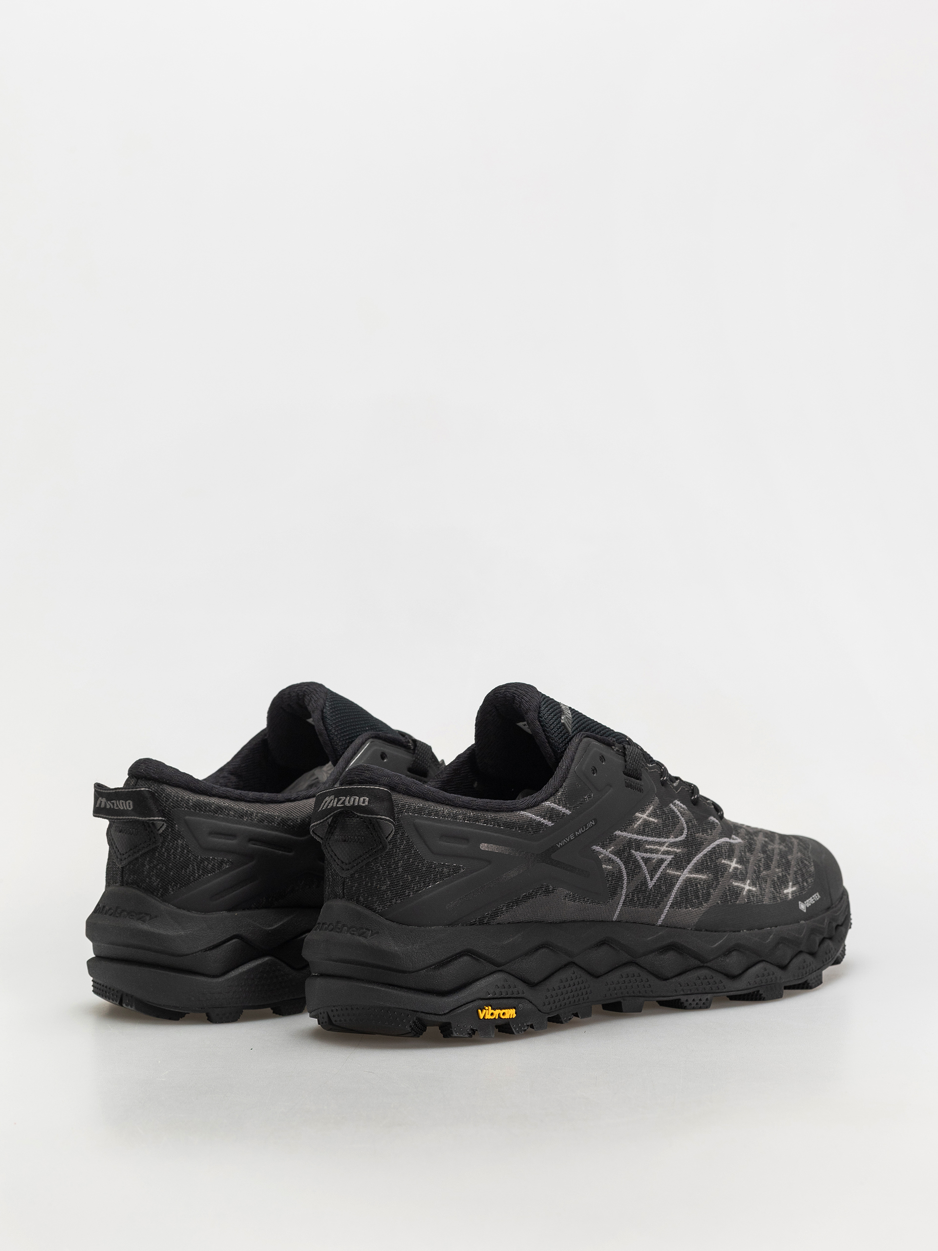 ‪☆ kahunsyo ‪☆ Pantofi Mizuno Wave Mujin LS GTX - negru (black/quiet shade/black