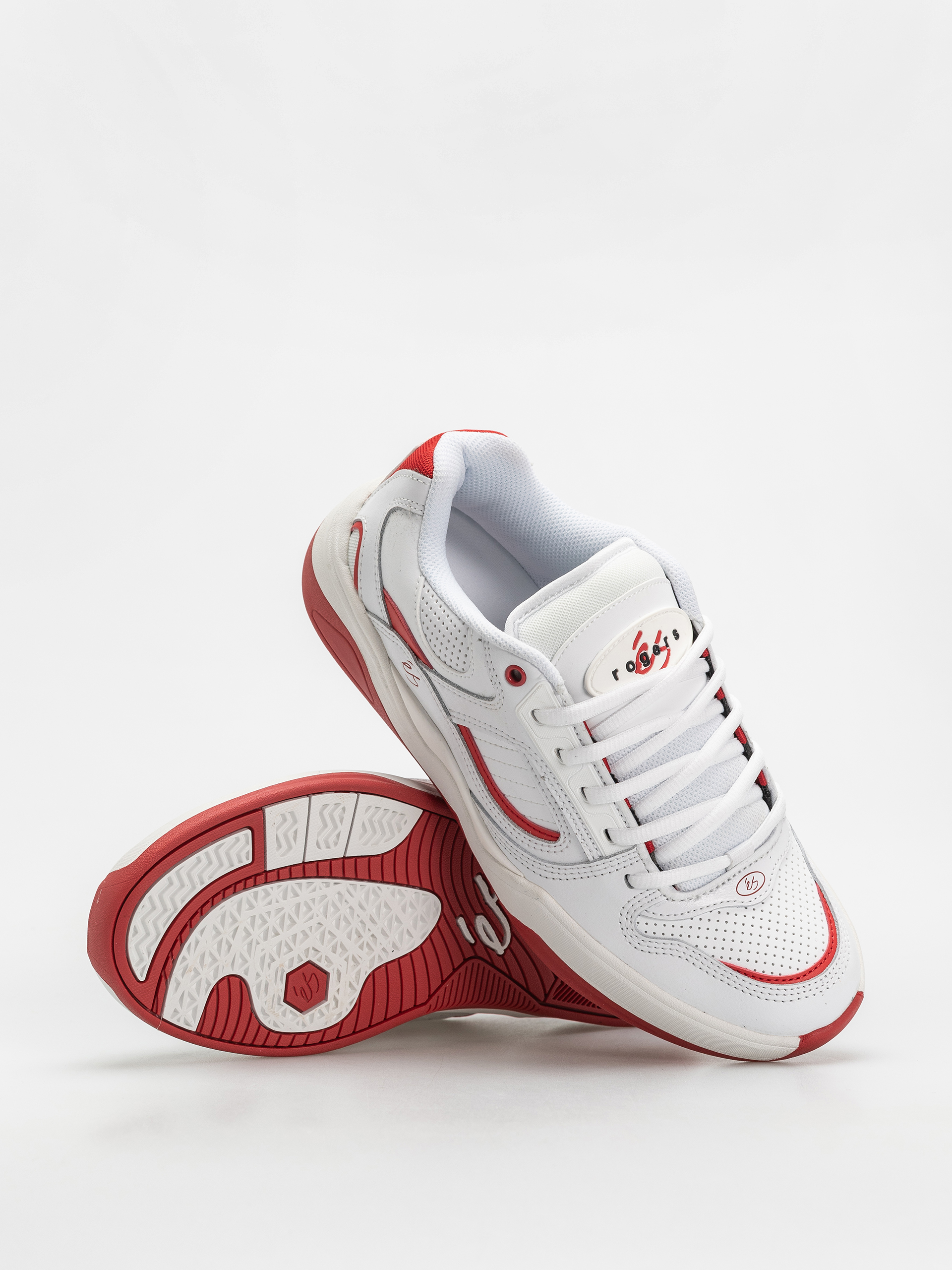Pantofi eS Tj Rogers (white/red)