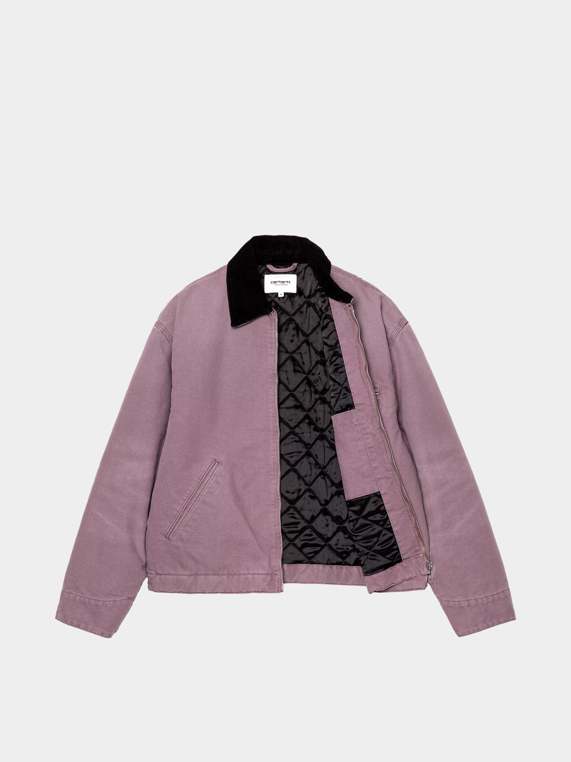 Geacă Carhartt WIP OG Detroit Wmn (phlox/black/stone canvas)