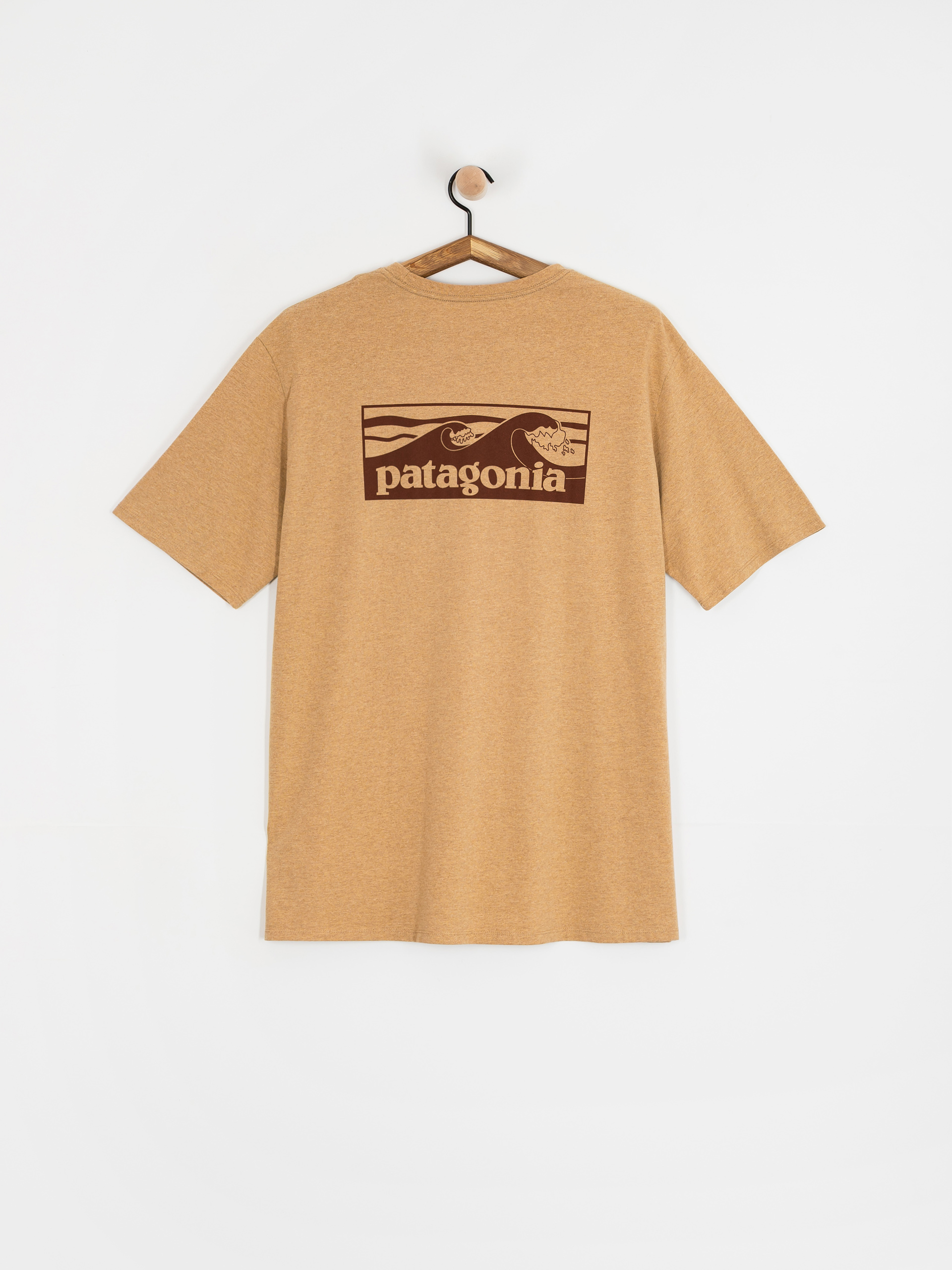 Tricou Patagonia Boardshort Logo Pocket Responsibili (talon gold)
