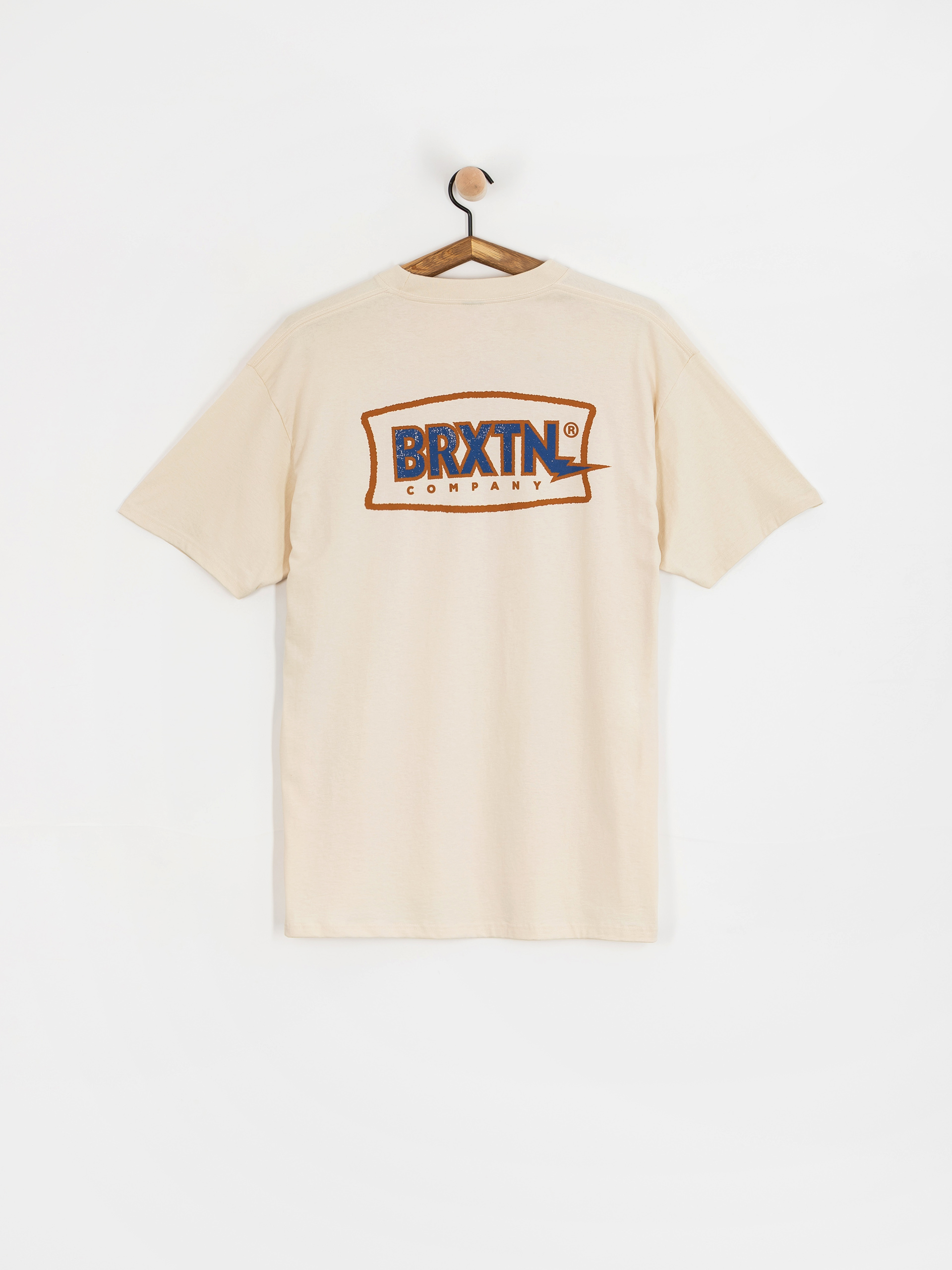 Tricou Brixton Lightning Std (cream)