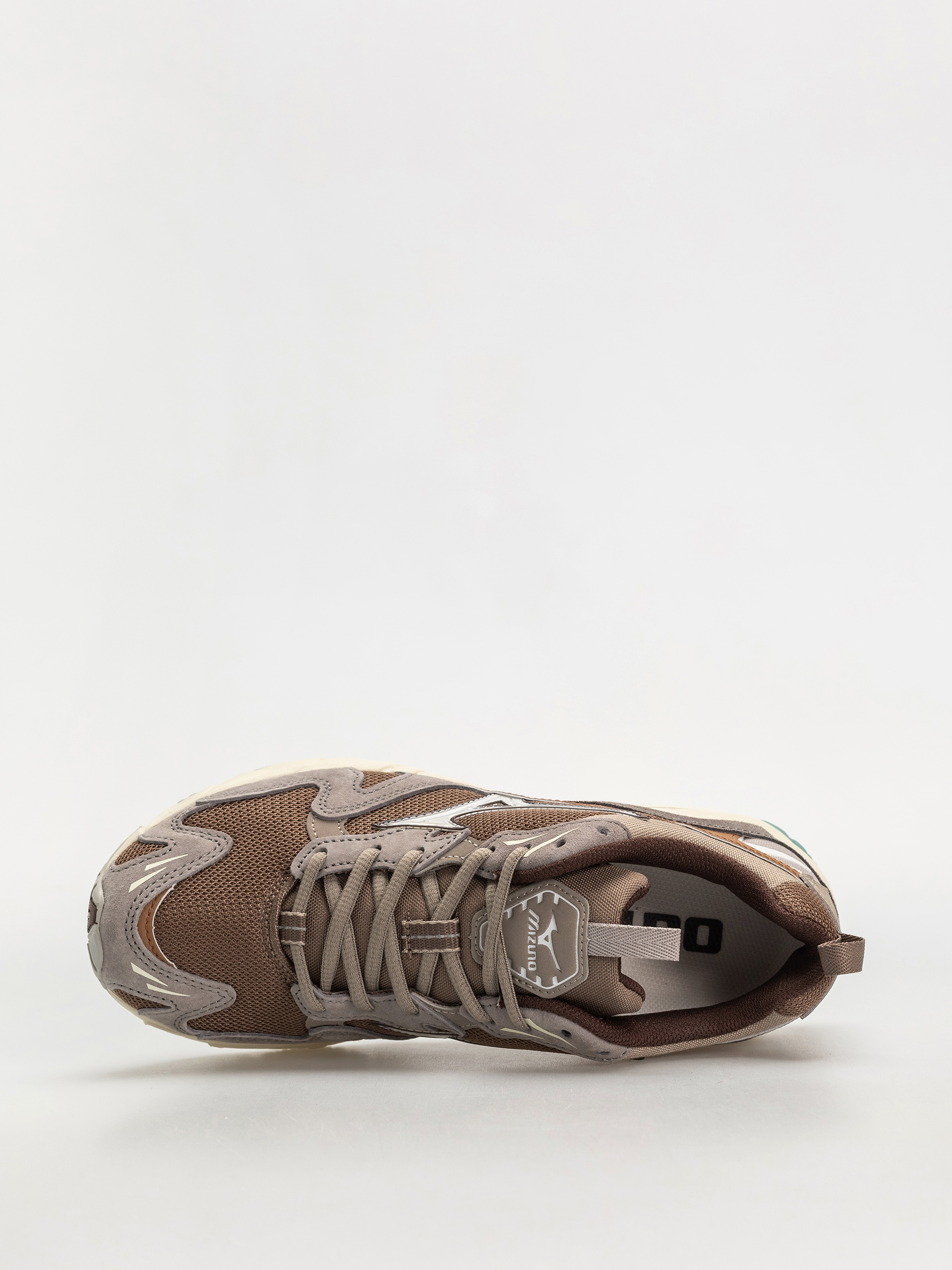Pantofi Mizuno Wave Rider 10 - maro (fossil/white/thrush)