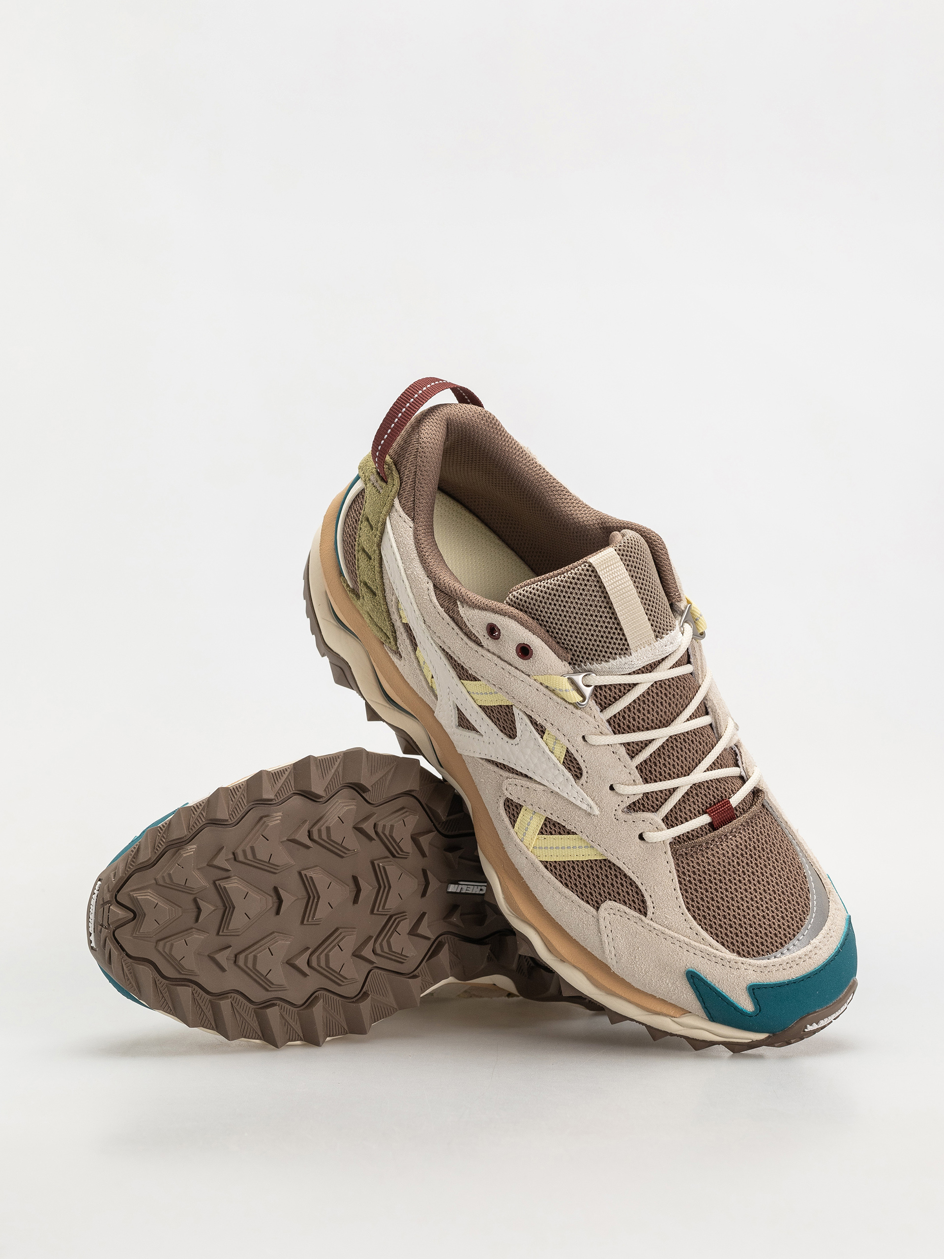 Pantofi Mizuno Wave Mujin TL (fossil/snow white/summer sand)