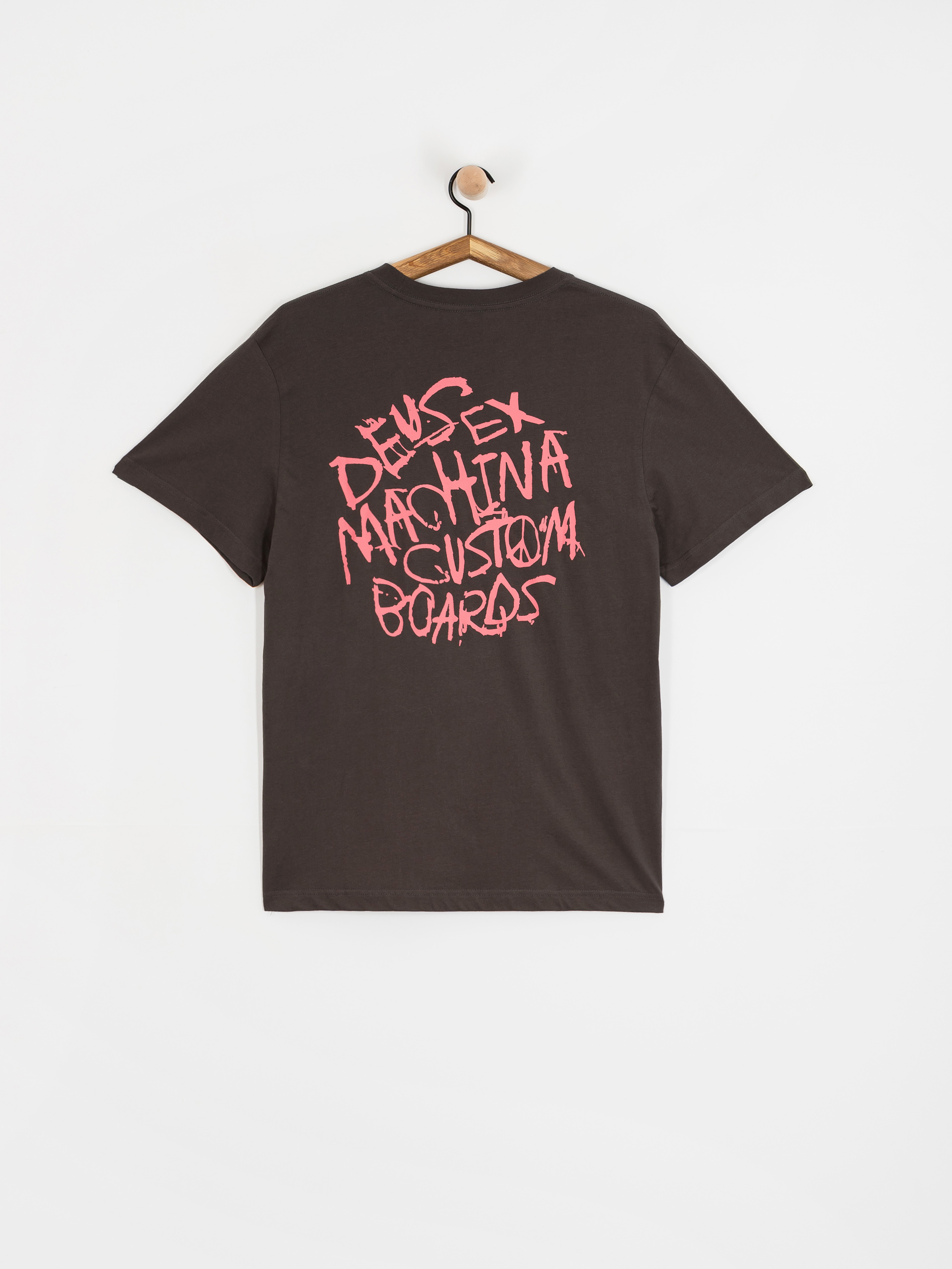 Tricou Deus Ex Machina Scrambler (anthracite)