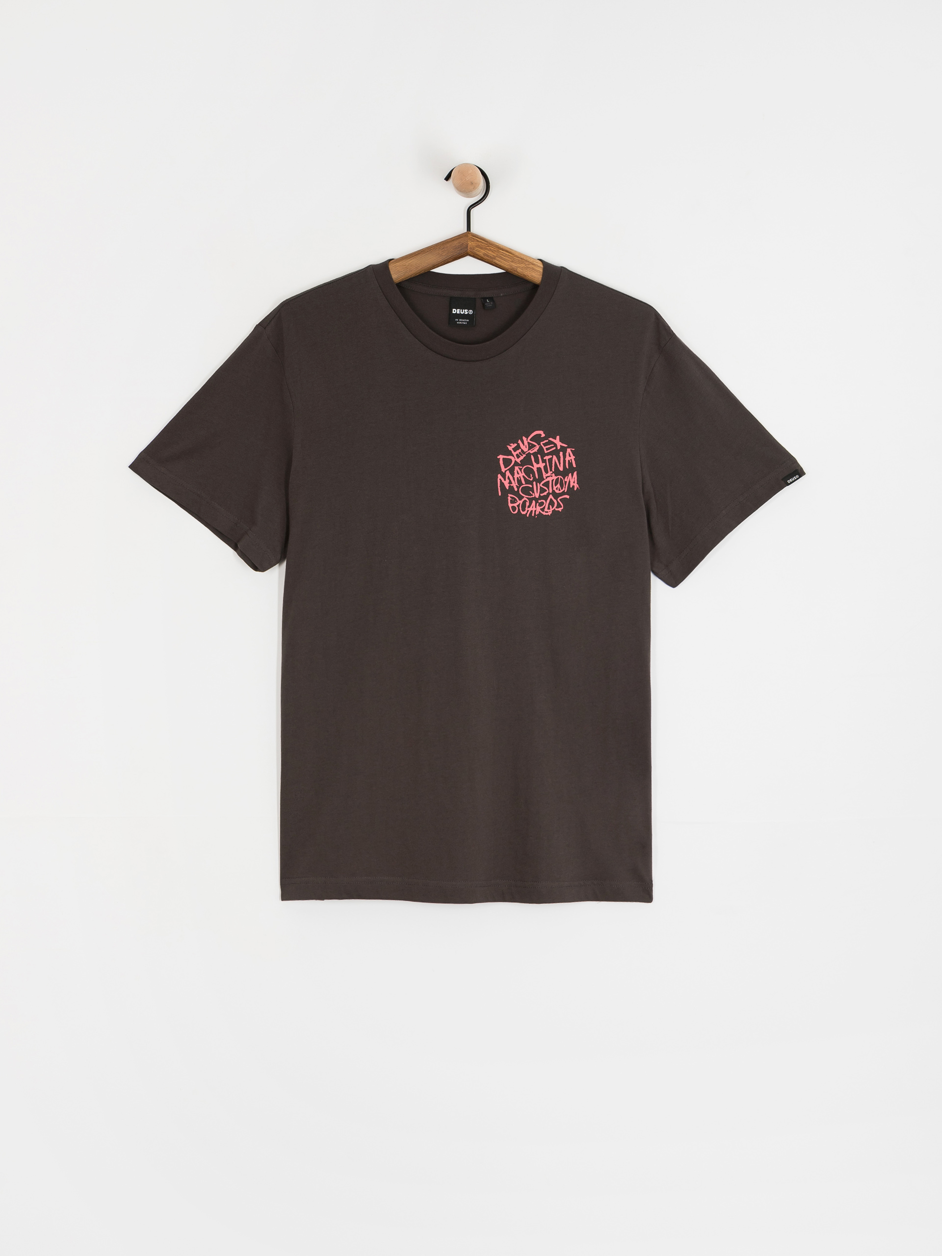 Tricou Deus Ex Machina Scrambler (anthracite)