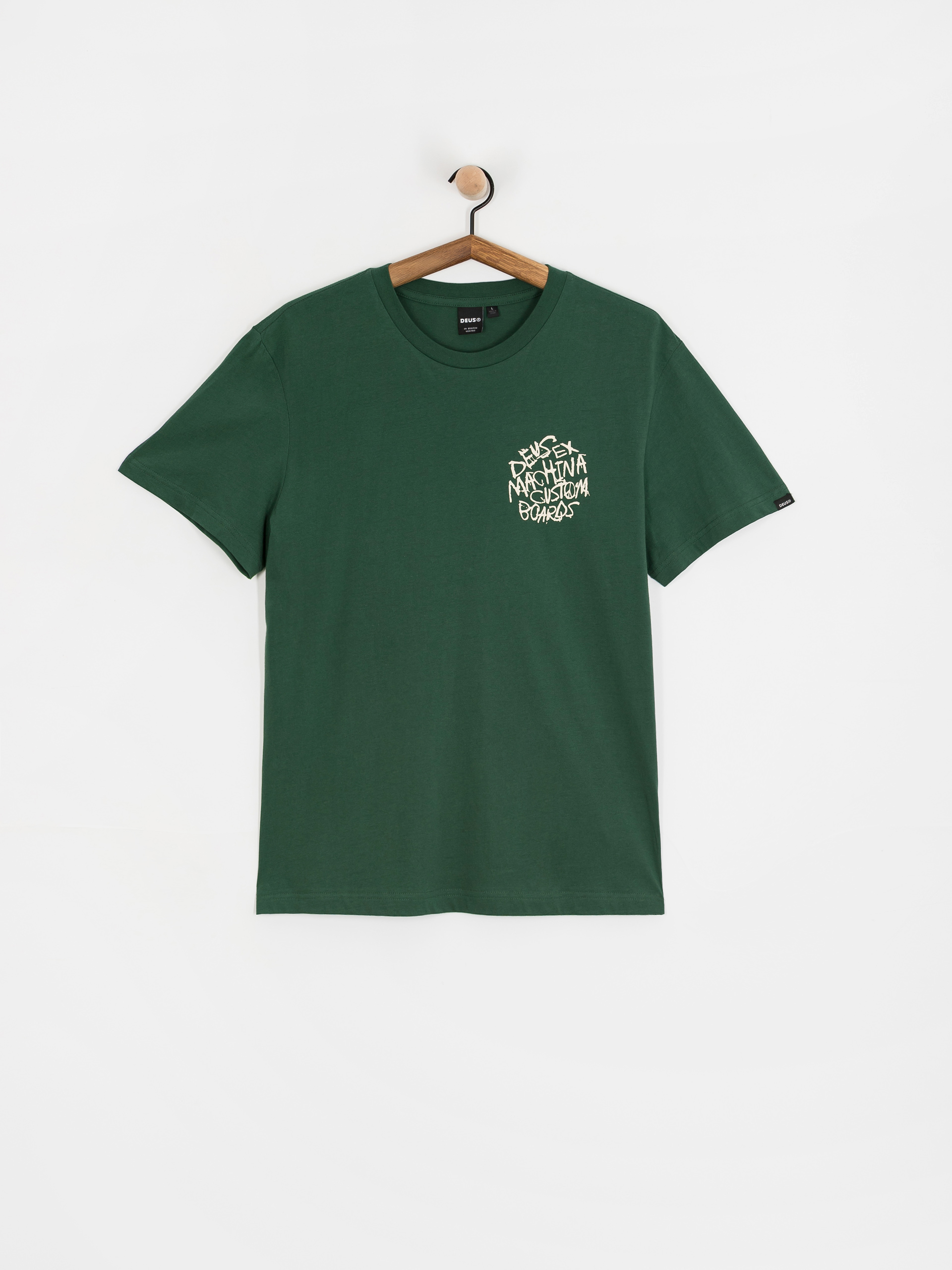 Tricou Deus Ex Machina Scrambler (hunter green)