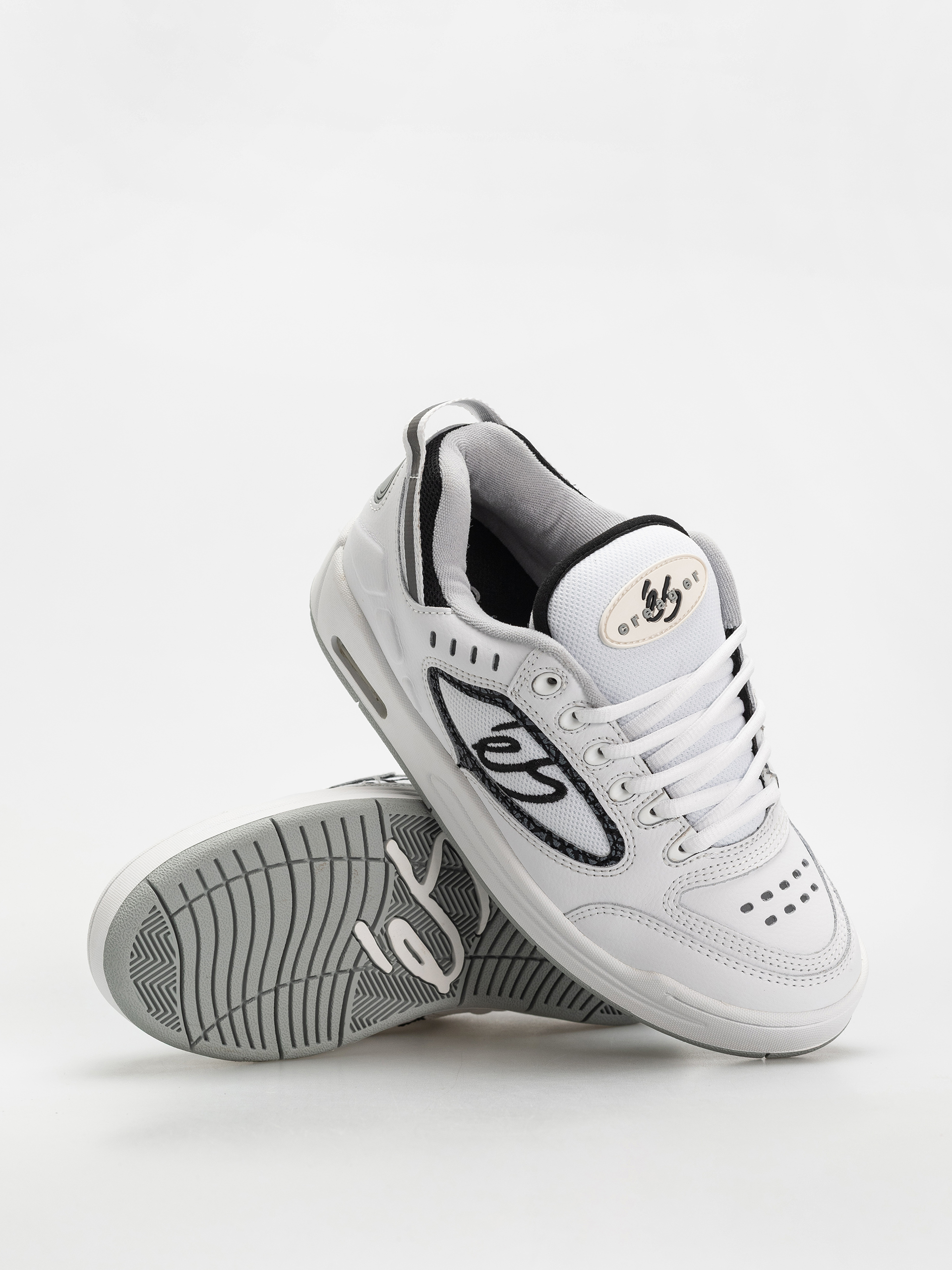 Pantofi eS Creager (white/grey/black)
