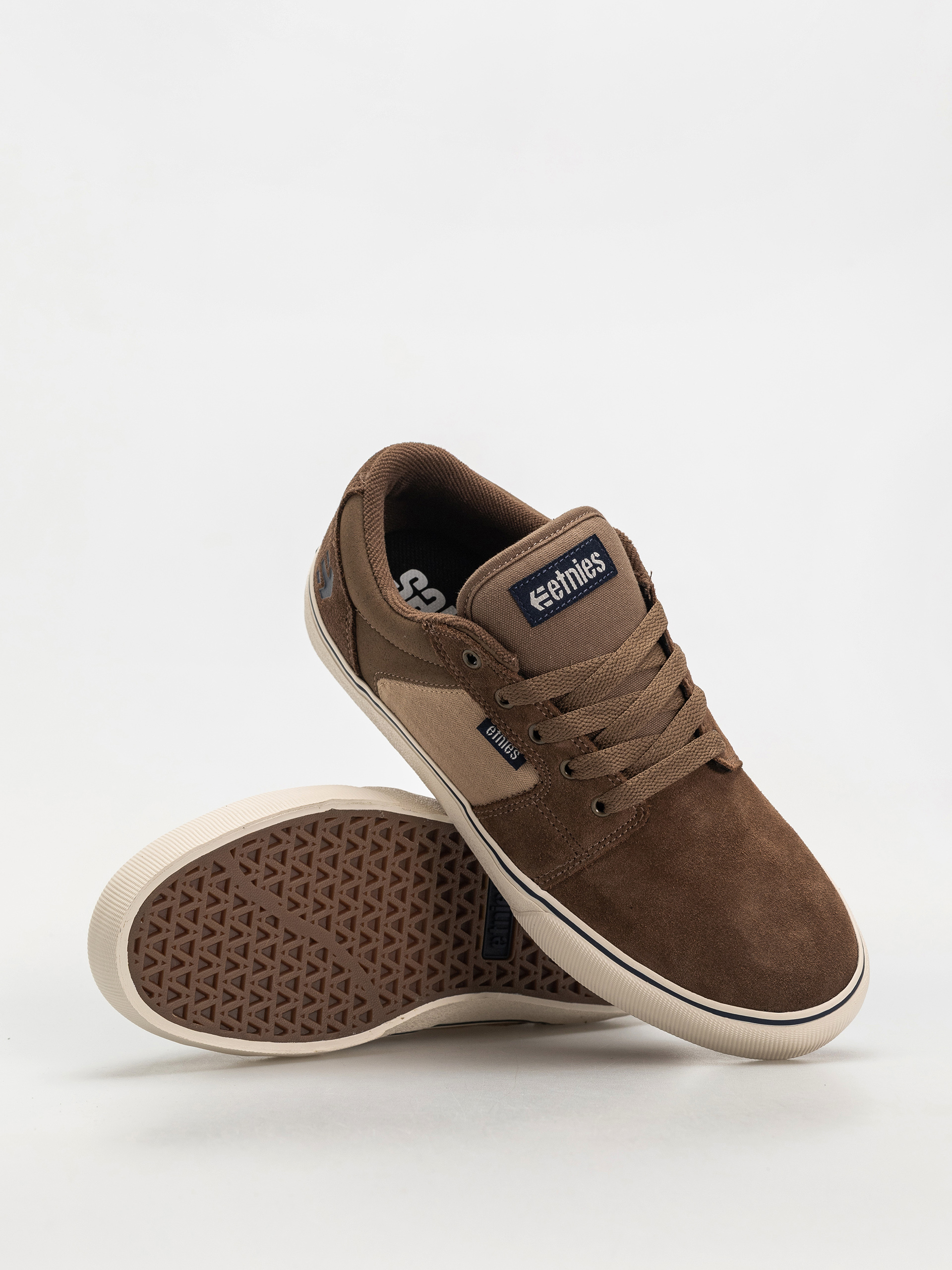 Pantofi Etnies Barge Ls (brown/tan/blue)