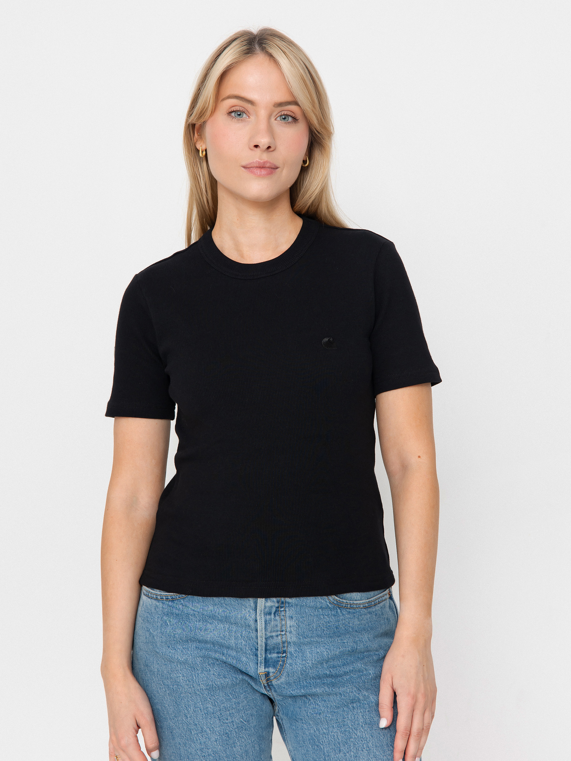 Tricou Carhartt WIP Philipa Wmn (black)