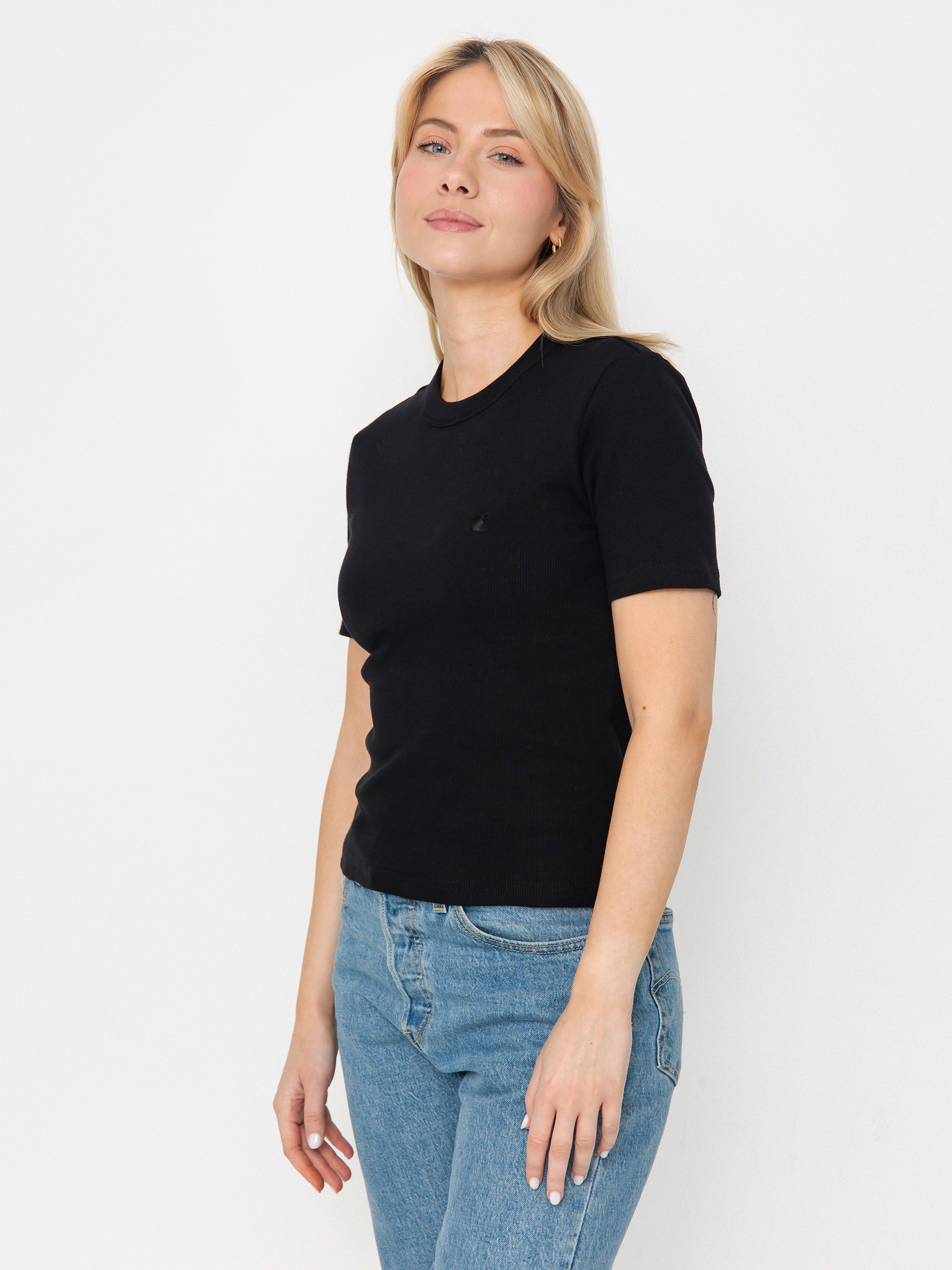 Tricou Carhartt WIP Philipa Wmn (black)