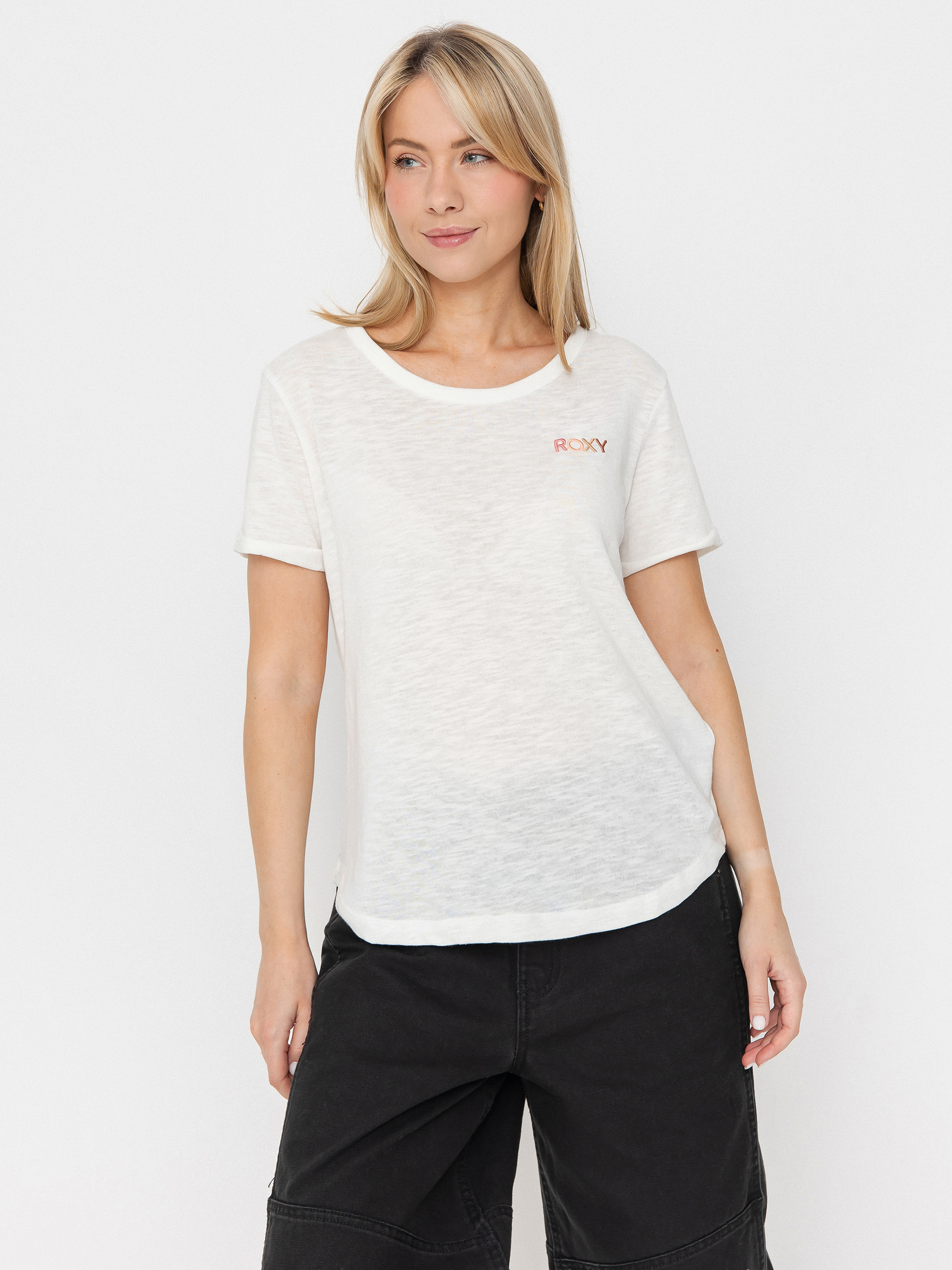 Tricou Roxy Saturdaze Wmn (snow white)
