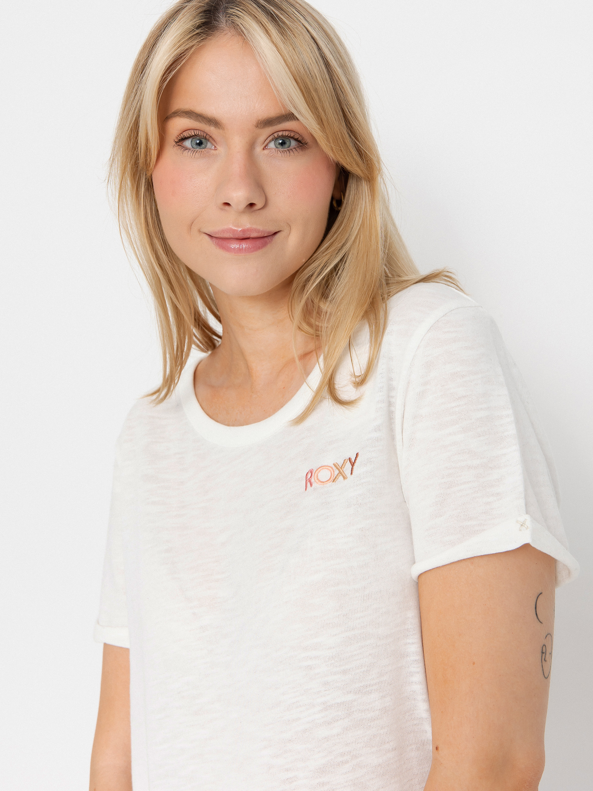 Tricou Roxy Saturdaze Wmn (snow white)