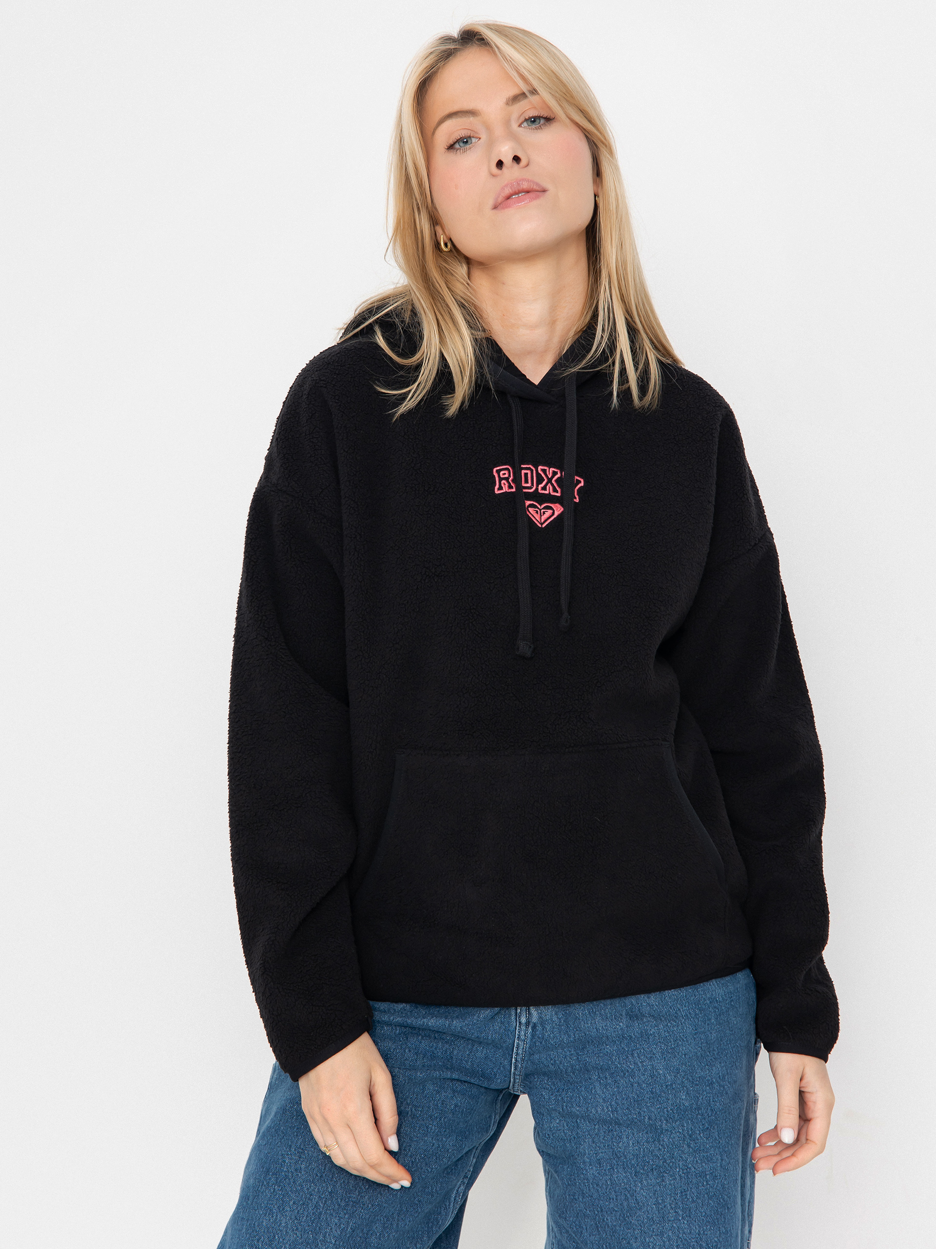 Hanorac din fleece Roxy Cool Calling Wmn (anthracite)