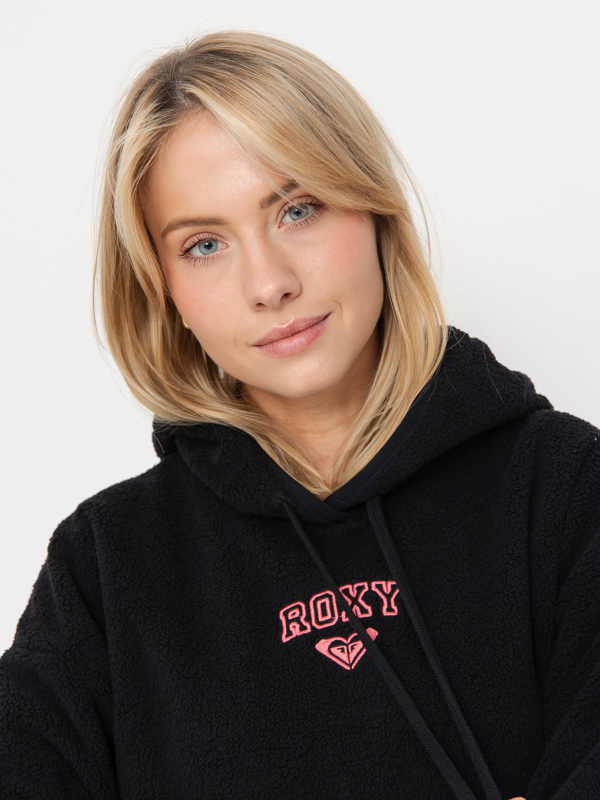 Pentru femei Hanorac din fleece Roxy Cool Calling (anthracite)