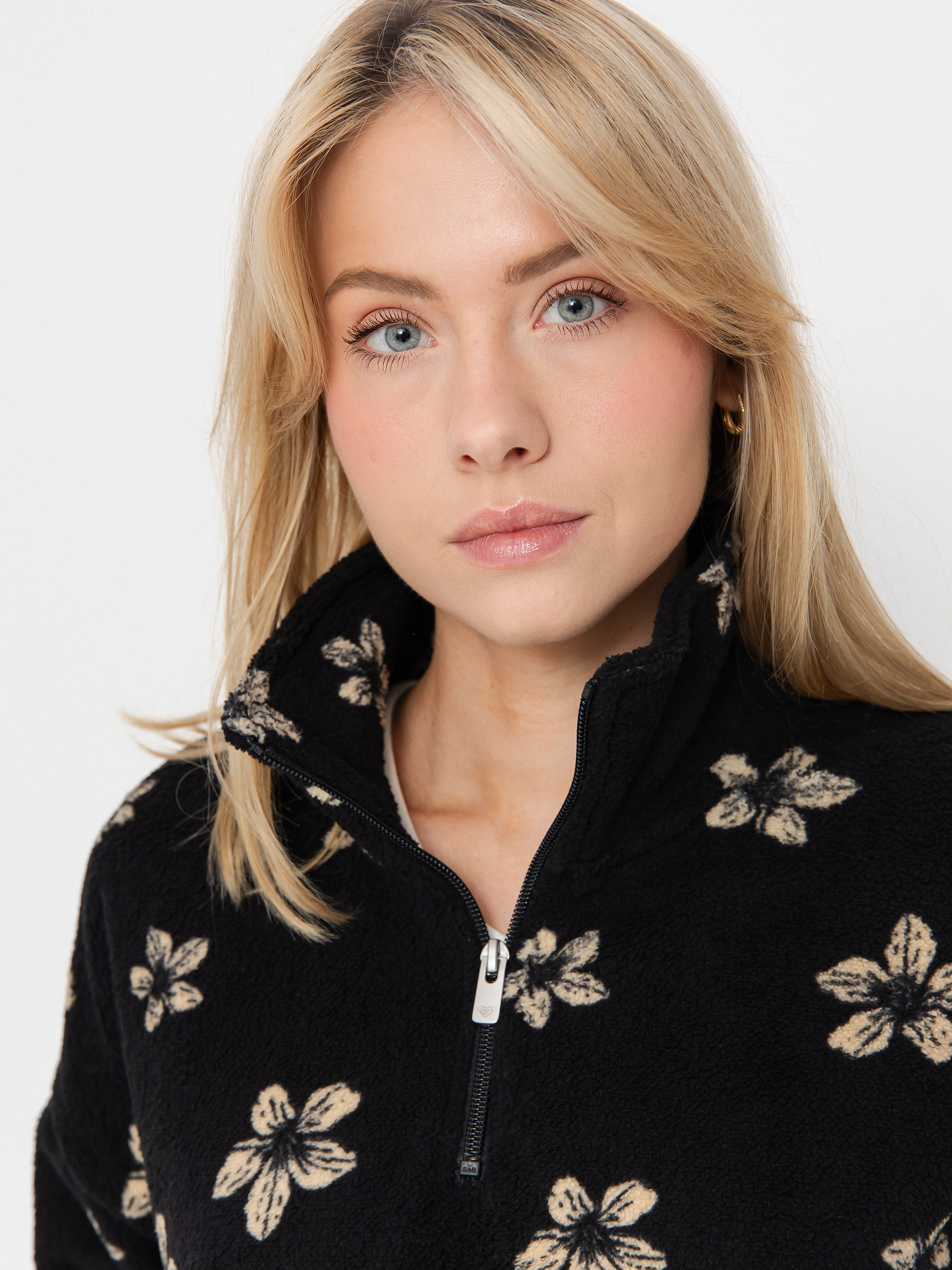 Pentru femei Hanorac din fleece Roxy Vl Live Out Loud (anthracite sol searcher big)