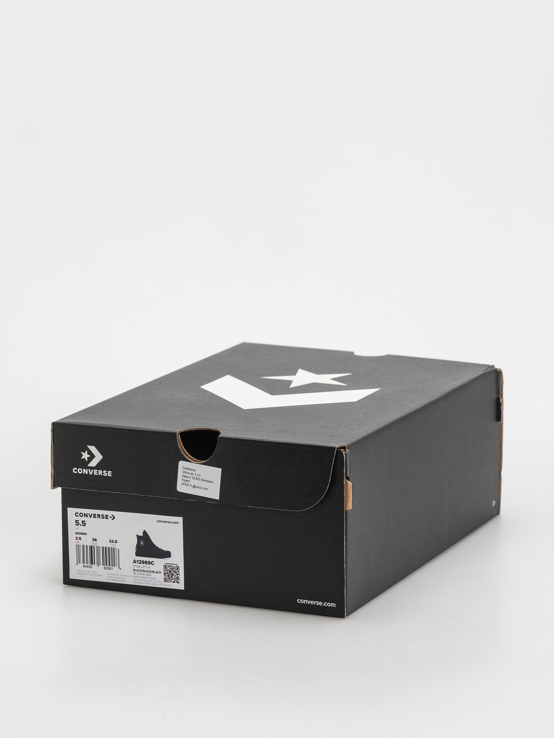 Teniși Converse Chuck Taylor All Star Lift Wmn (black)