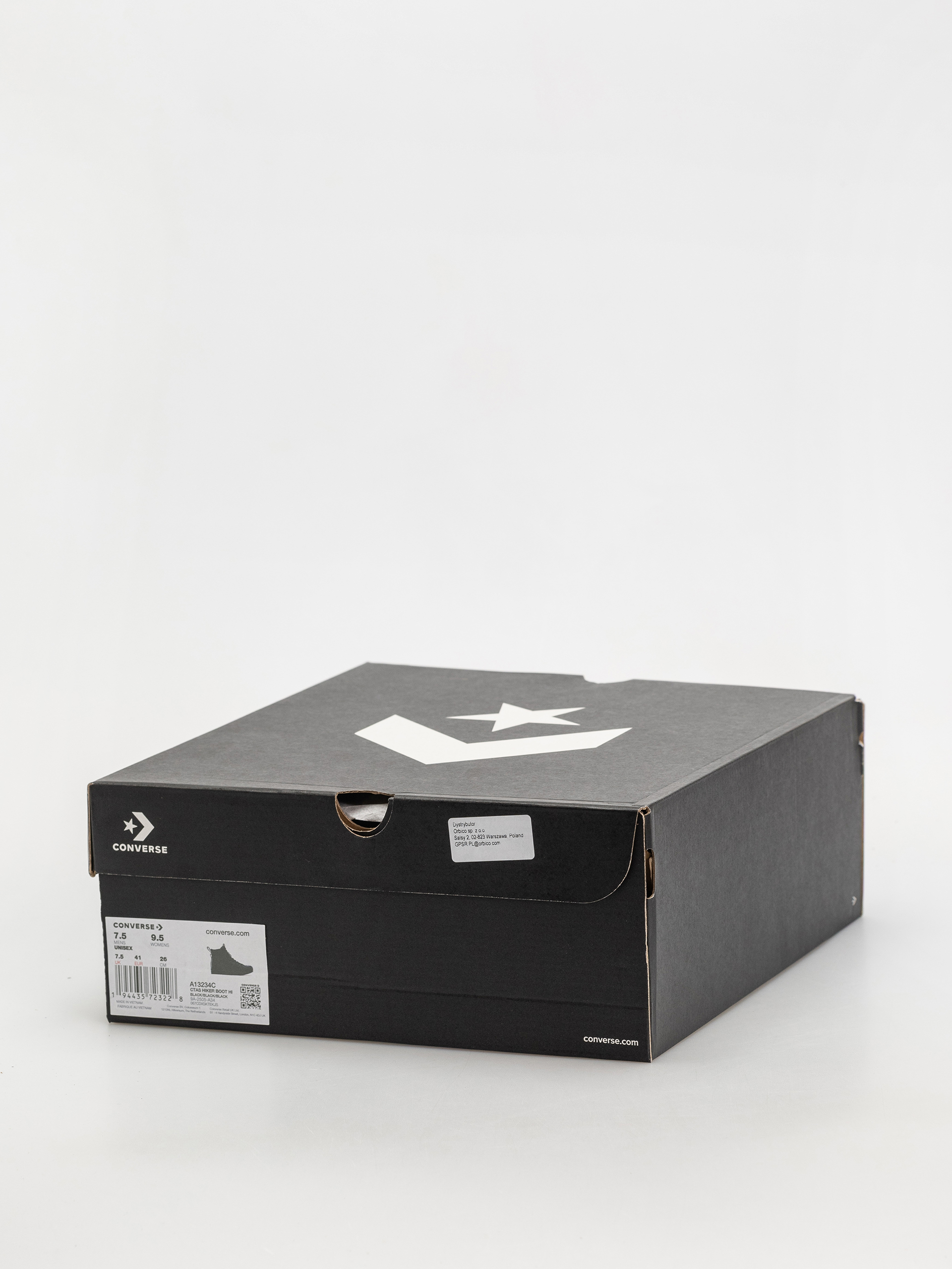 Pantofi Converse Chuck Taylor All Star Hiker Boot (black)