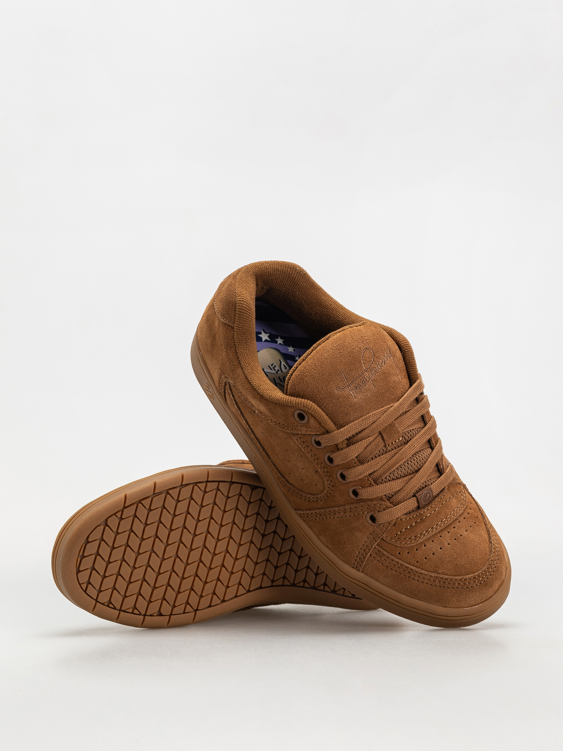 Pantofi eS Accel X Penny (brown/gum)
