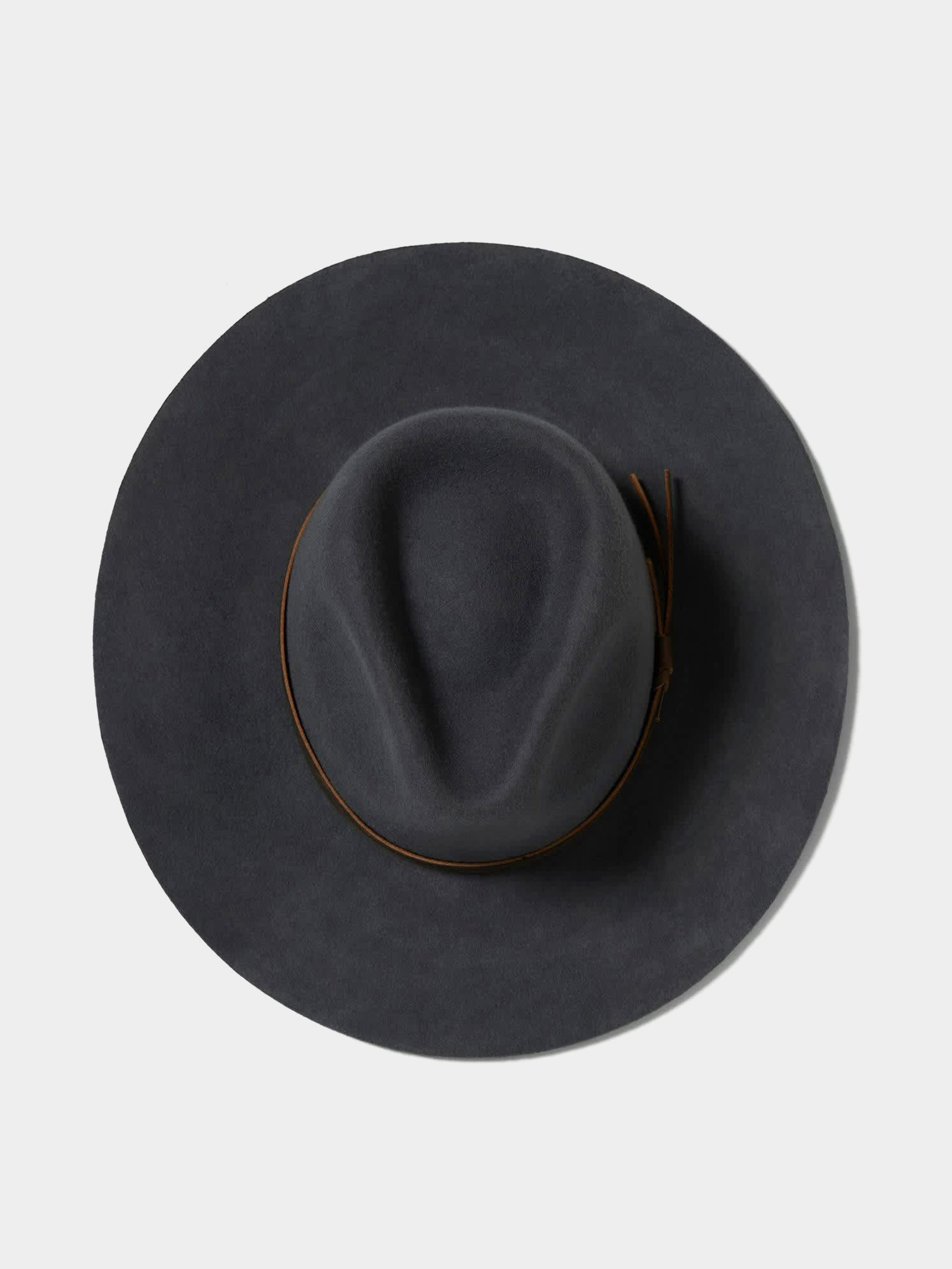 Pălărie Brixton Hawkins Wthr Guard Cowboy Hat (asphalt/brown)