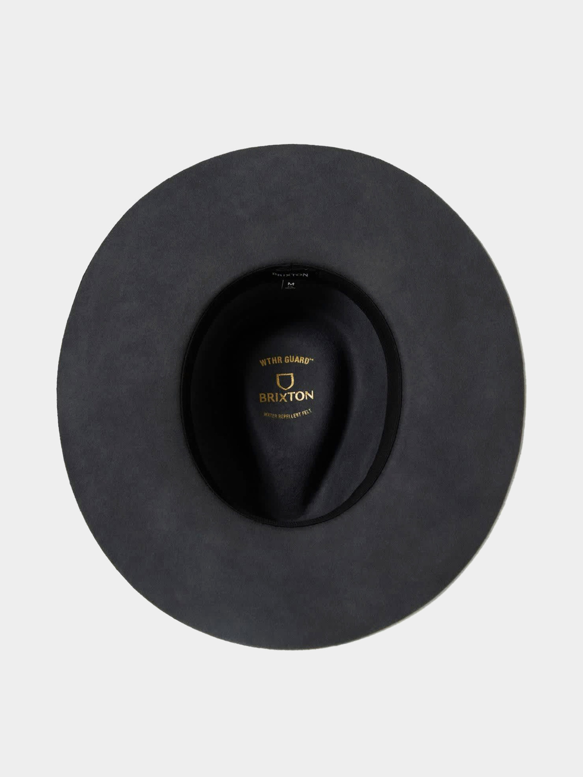 Pălărie Brixton Hawkins Wthr Guard Cowboy Hat (asphalt/brown)