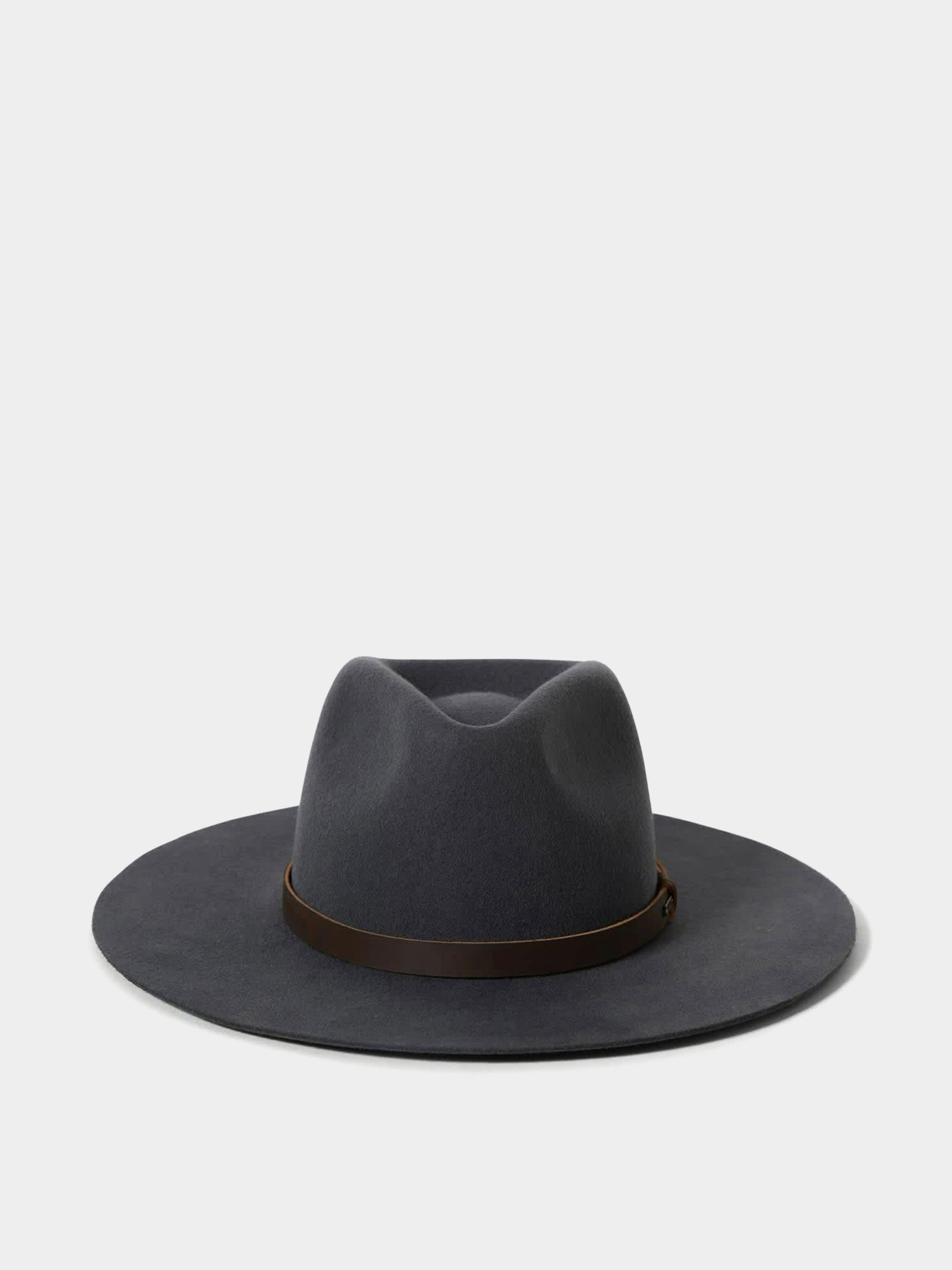 Pălărie Brixton Hawkins Wthr Guard Cowboy Hat (asphalt/brown)