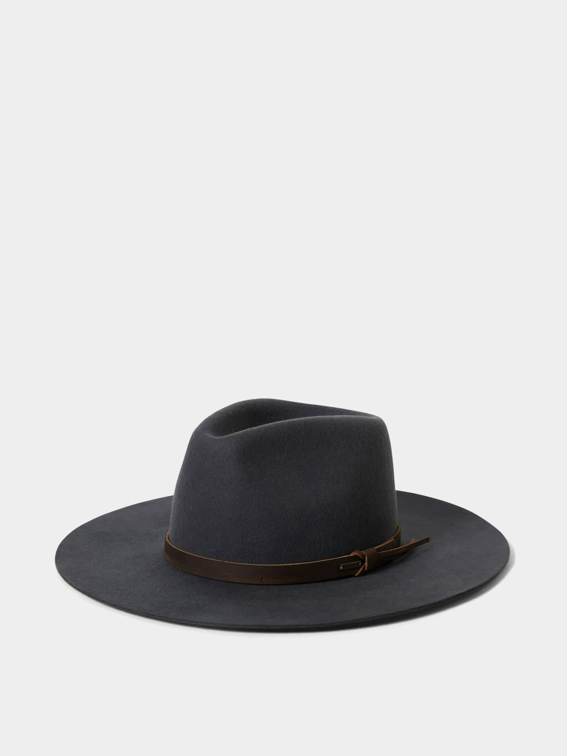 Pălărie Brixton Hawkins Wthr Guard Cowboy Hat (asphalt/brown)