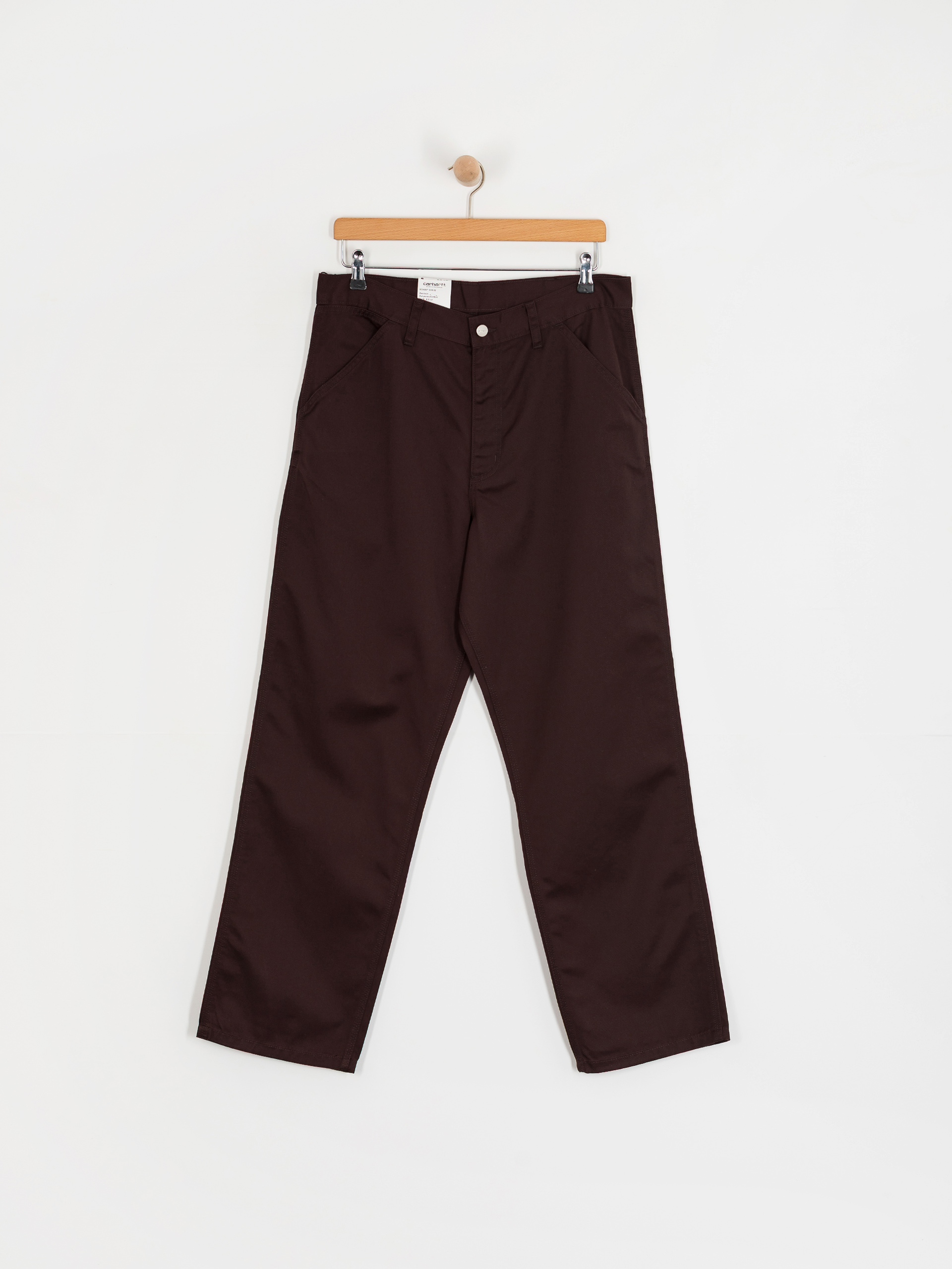 Pantaloni Carhartt WIP Simple (palisander/rinsed)
