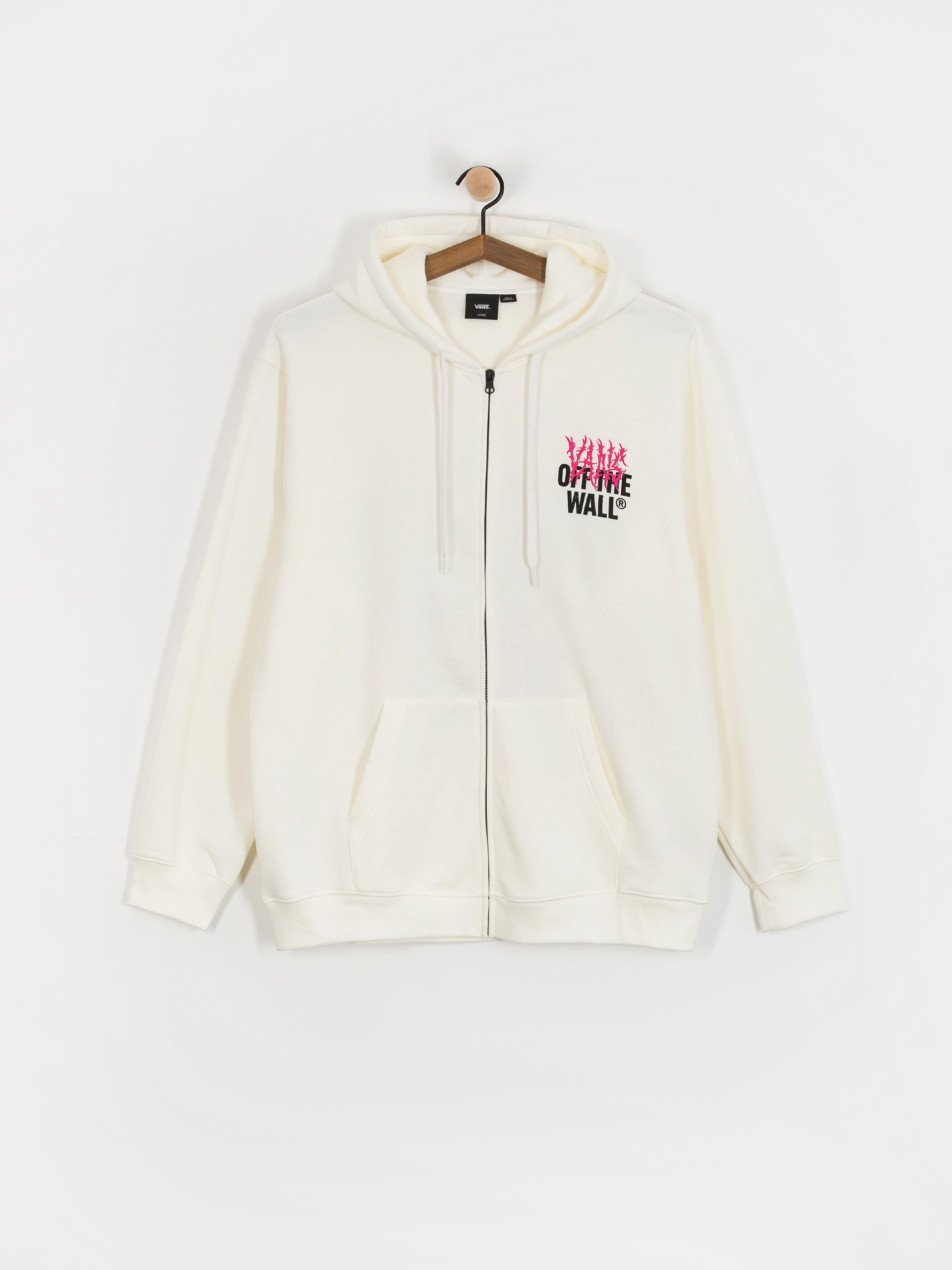Hanorac Vans Metal Wall Full Zip (mountain essentials marshmallow)