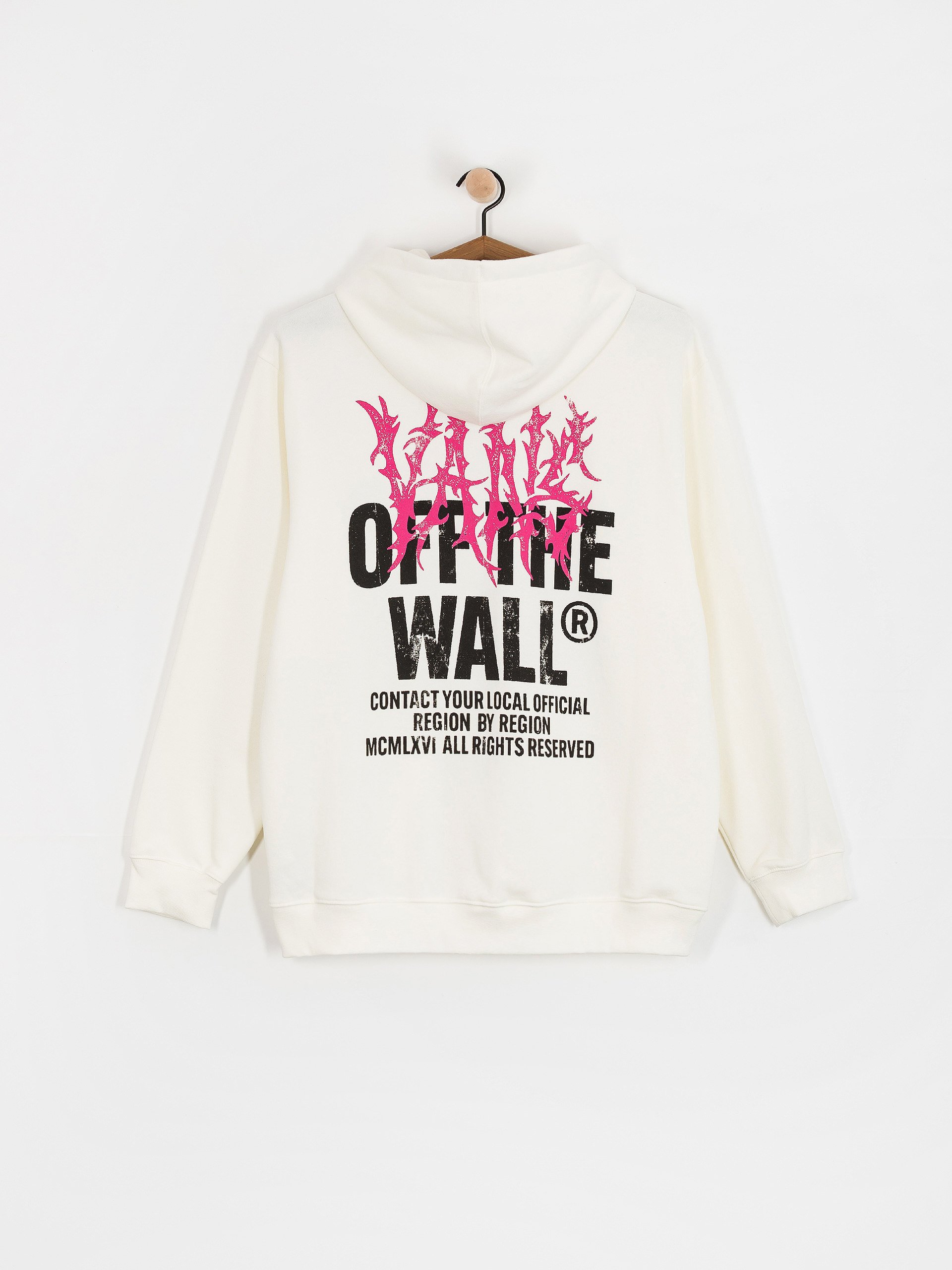 Hanorac Vans Metal Wall Full Zip (mountain essentials marshmallow)