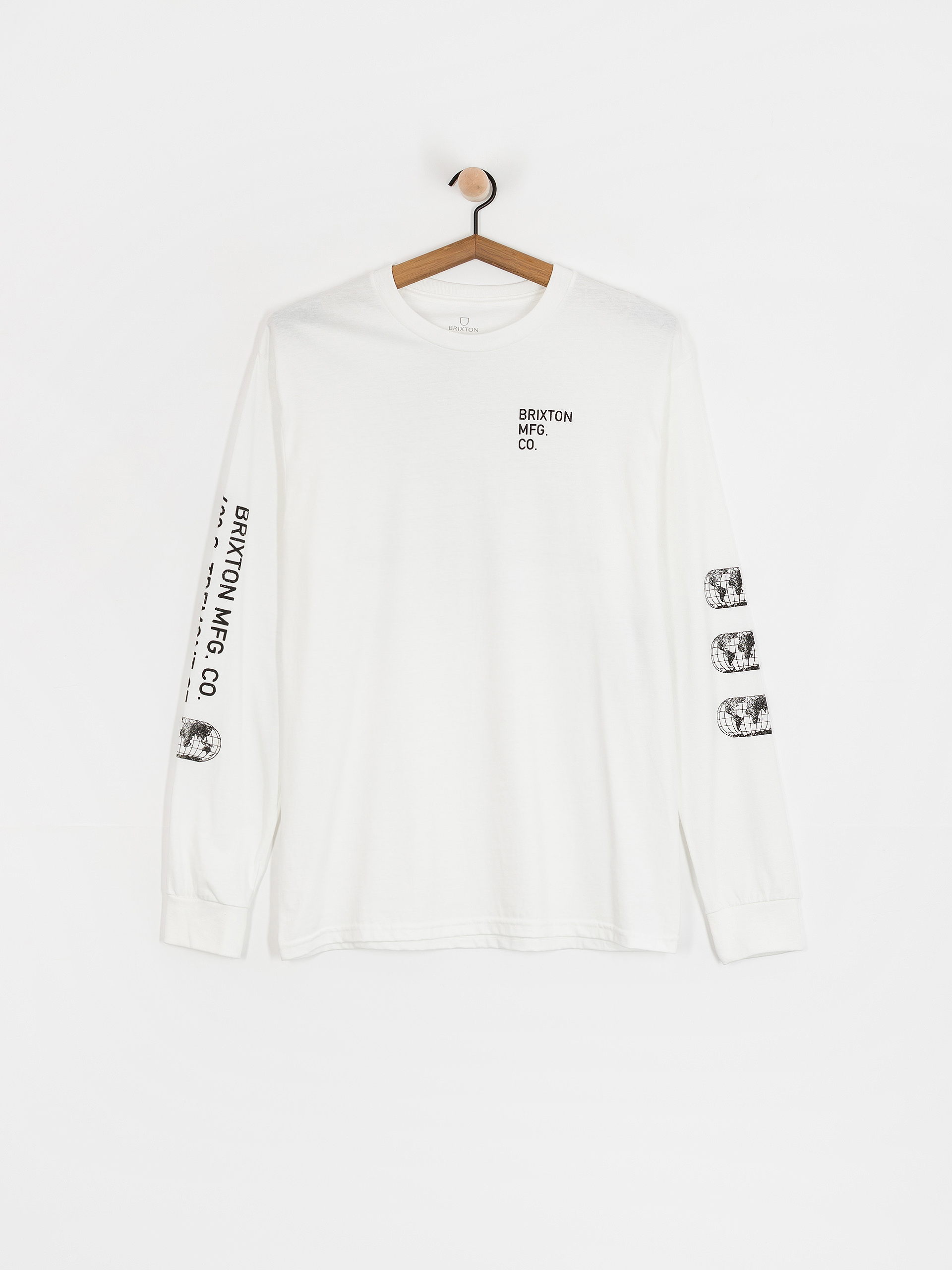 Longsleeve Brixton Union Std (white)