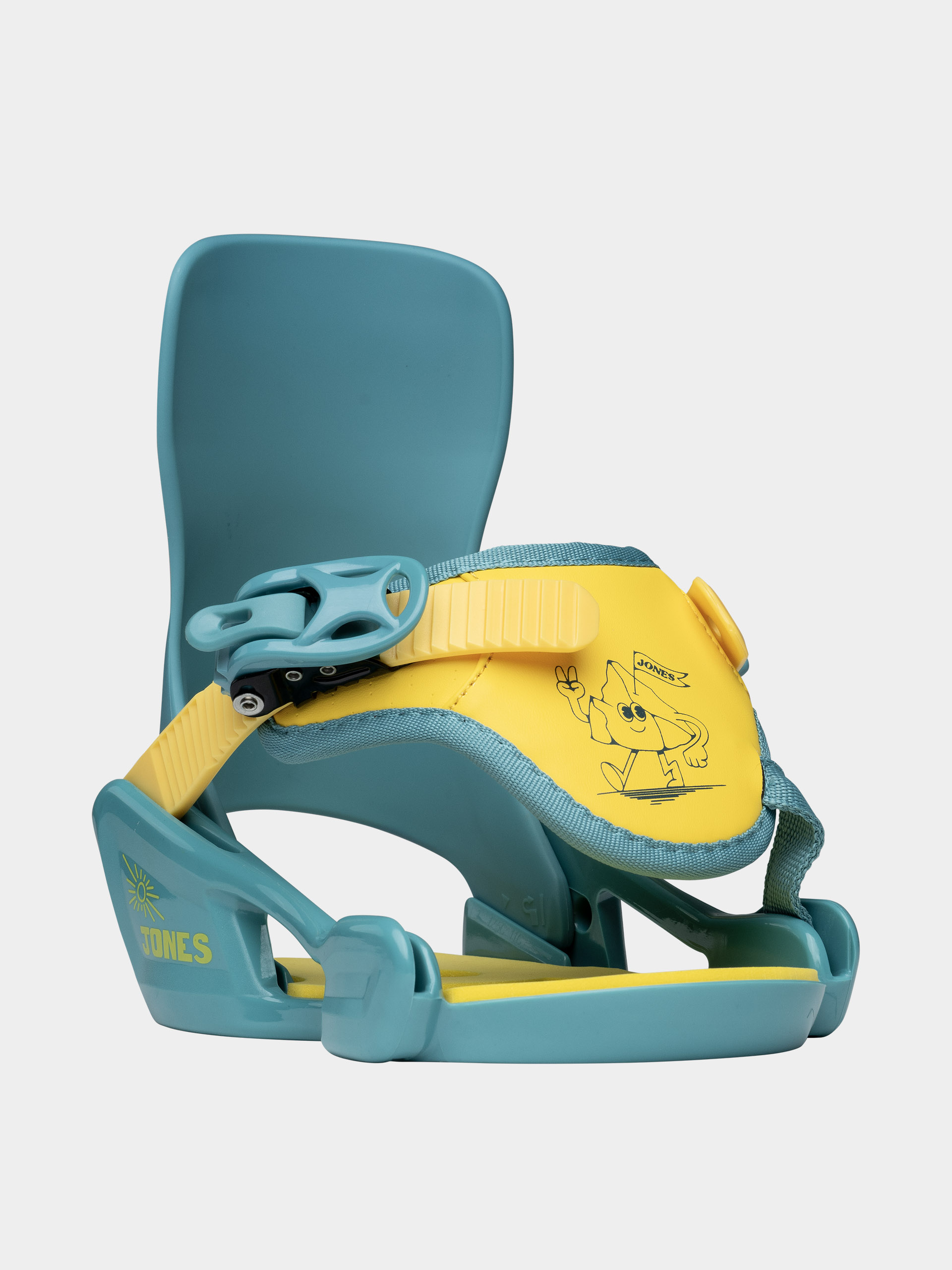 Legături pentru snowboard Jones Snowboards Happy Mtn One Strap JR (icy horizon blue)