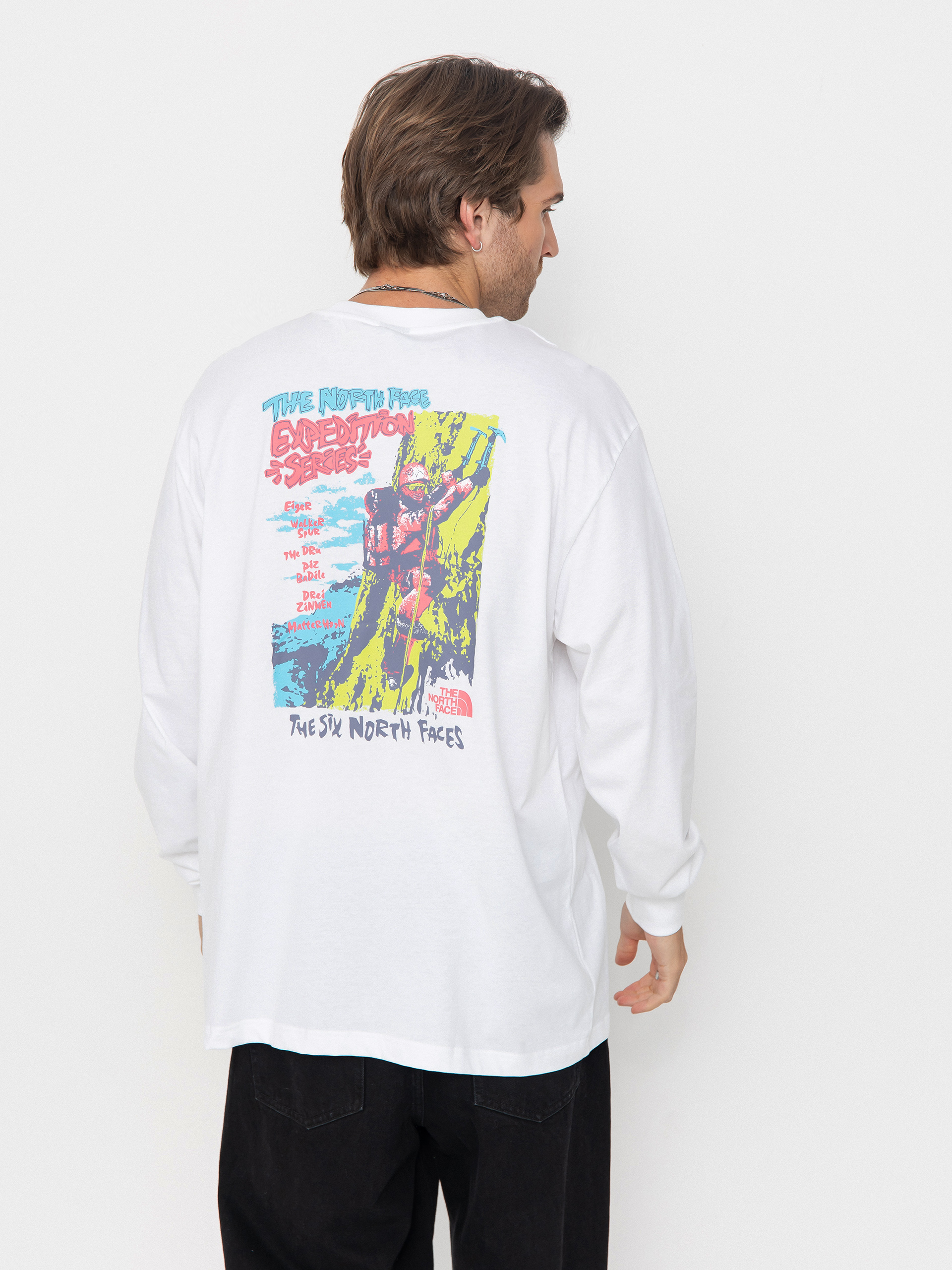 Longsleeve The North Face Expedition Celebration Oversized (tnf white)