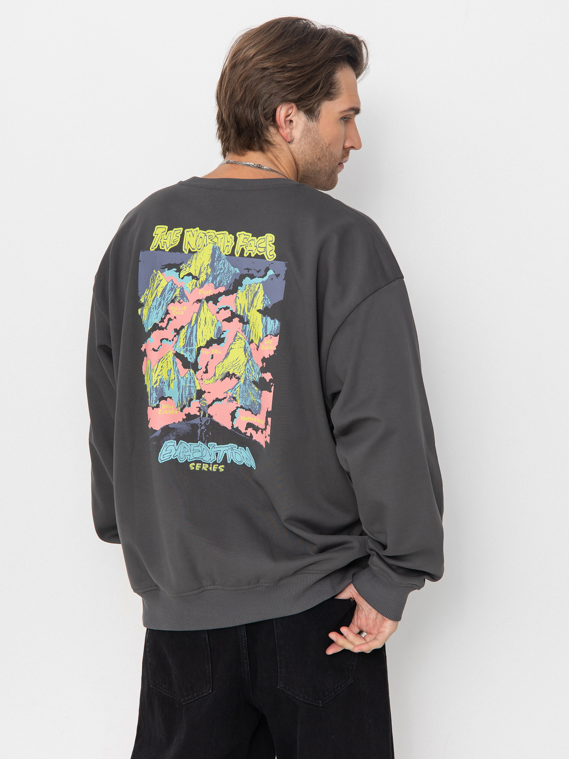 Hanorac The North Face Expedition Celebration Oversized (anthracite grey)