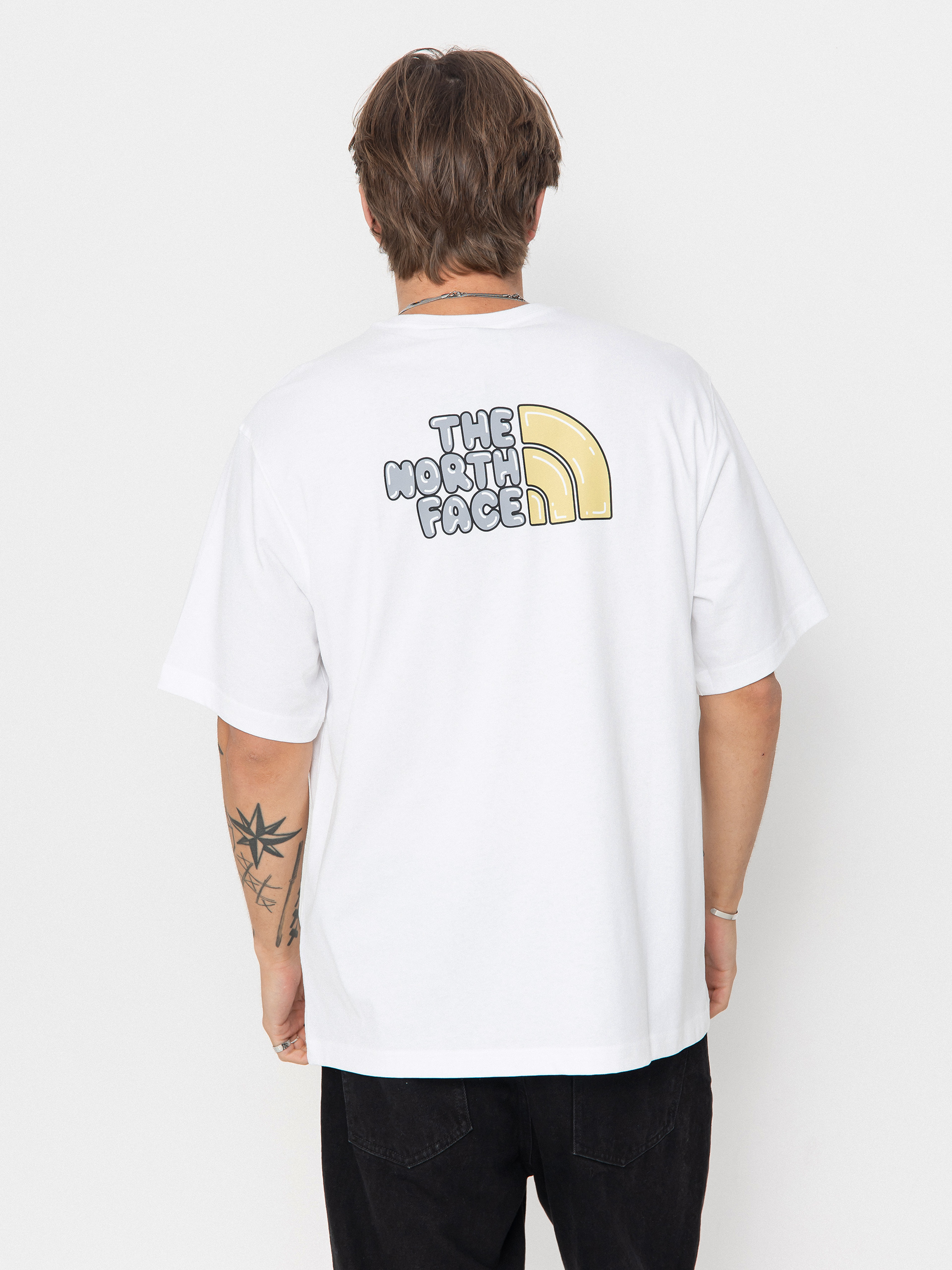 Tricou The North Face Bubble Logo Relaxed (tnf white)