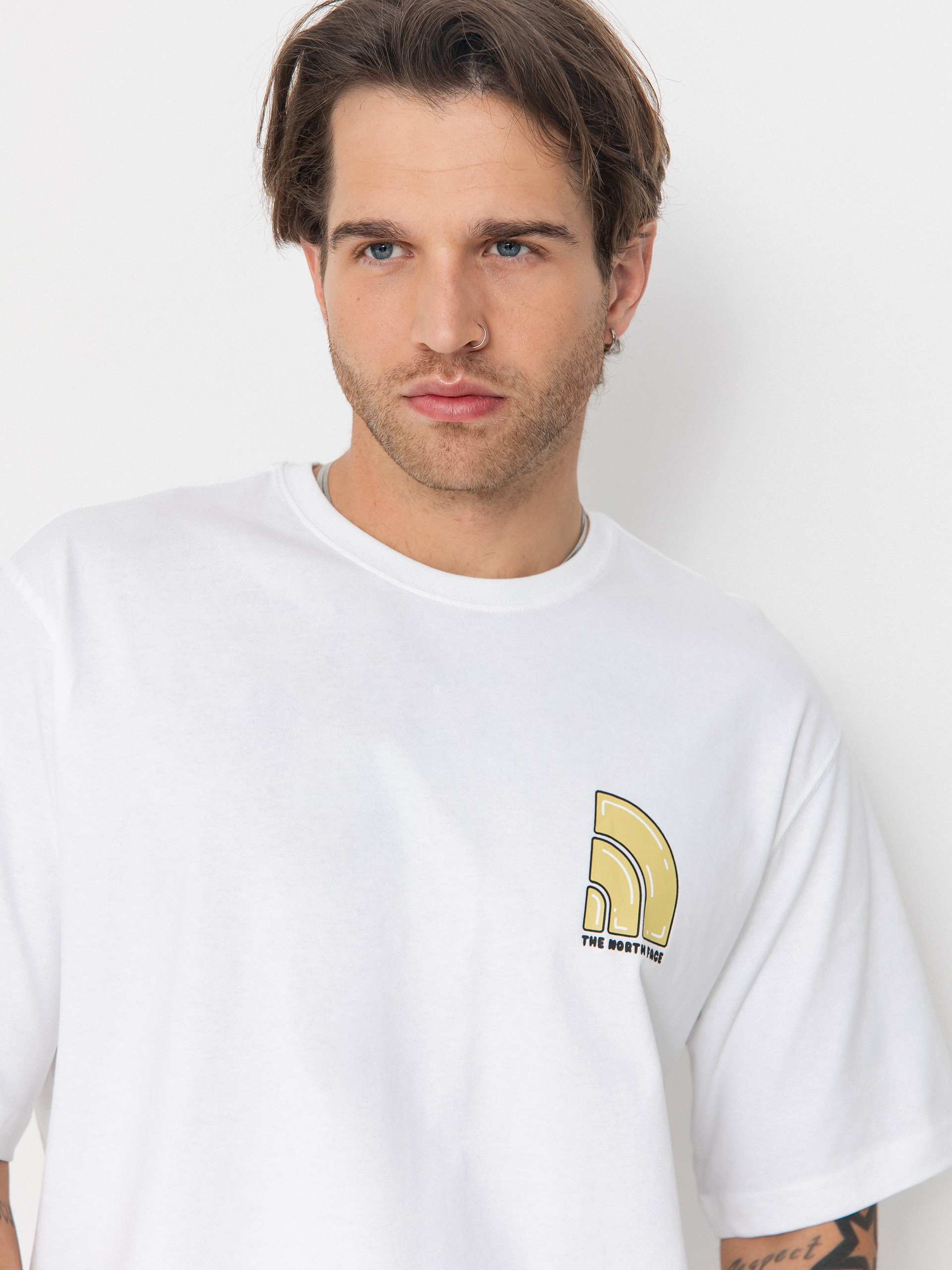 Tricou The North Face Bubble Logo Relaxed (tnf white)