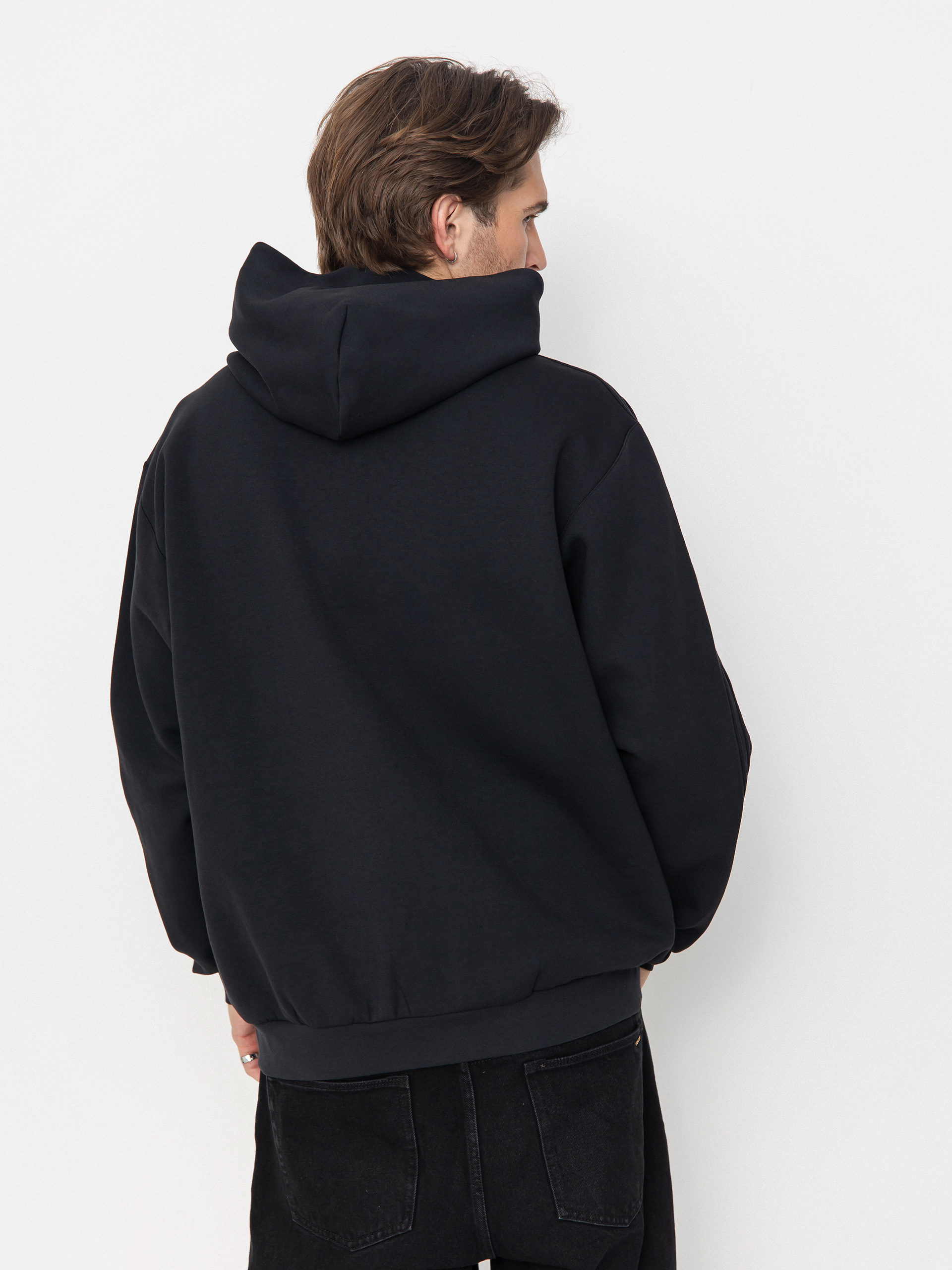 Geacă adidas Tech Fleece - negru (black/white)