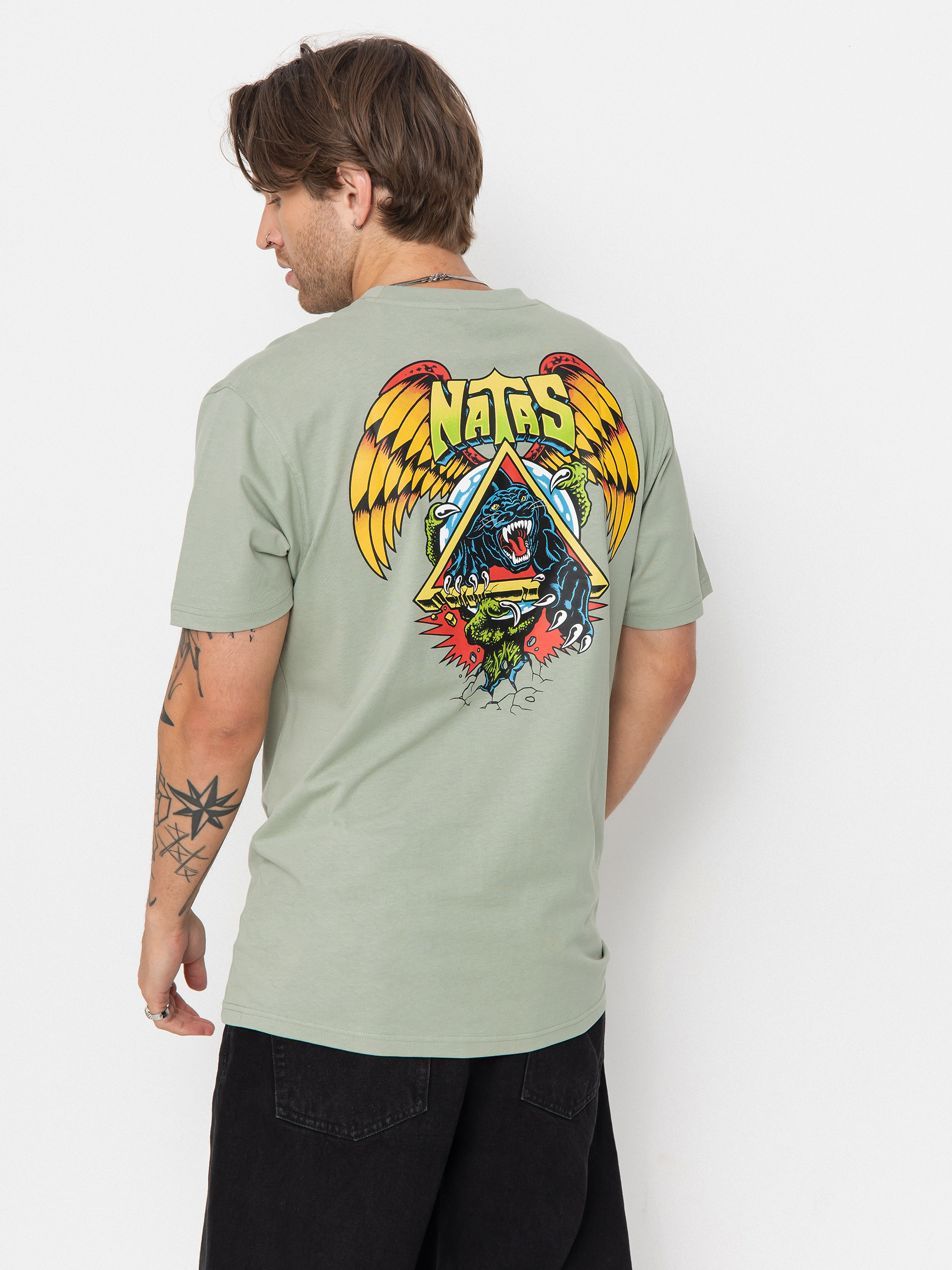 Tricou Santa Cruz Natas S.C. Panther (moon rock)