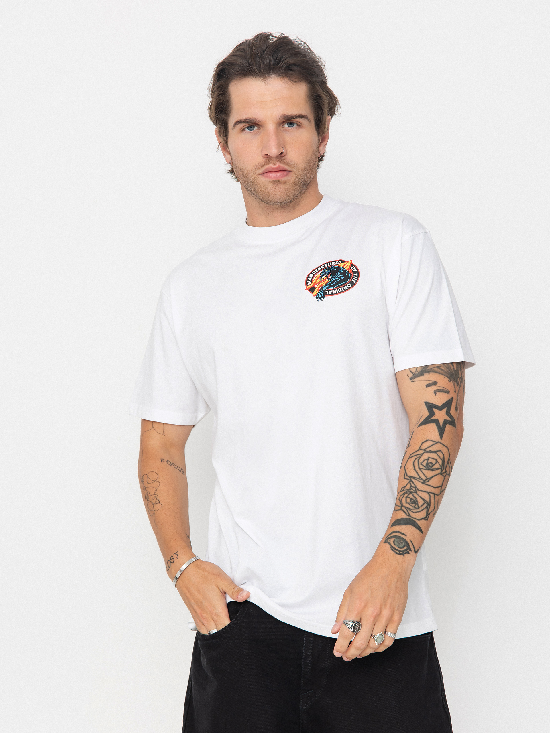 Tricou Santa Cruz Natas S.C. Panther (white)