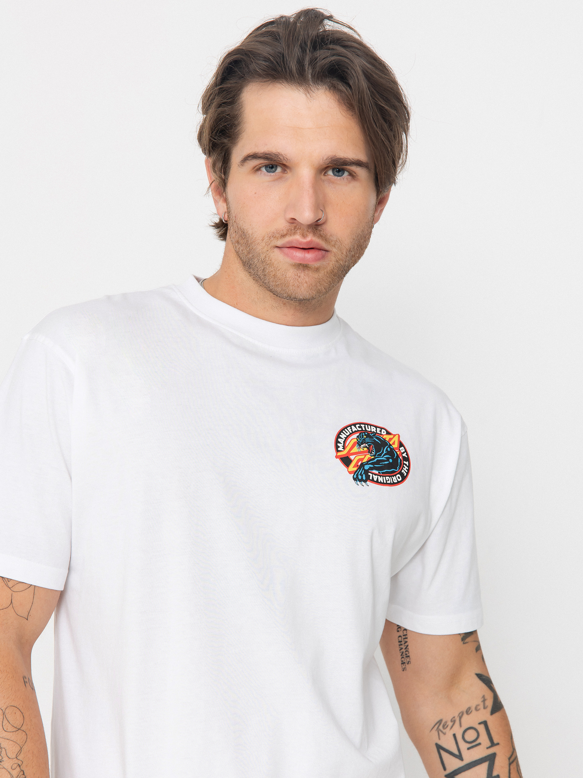 Tricou Santa Cruz Natas S.C. Panther (white)